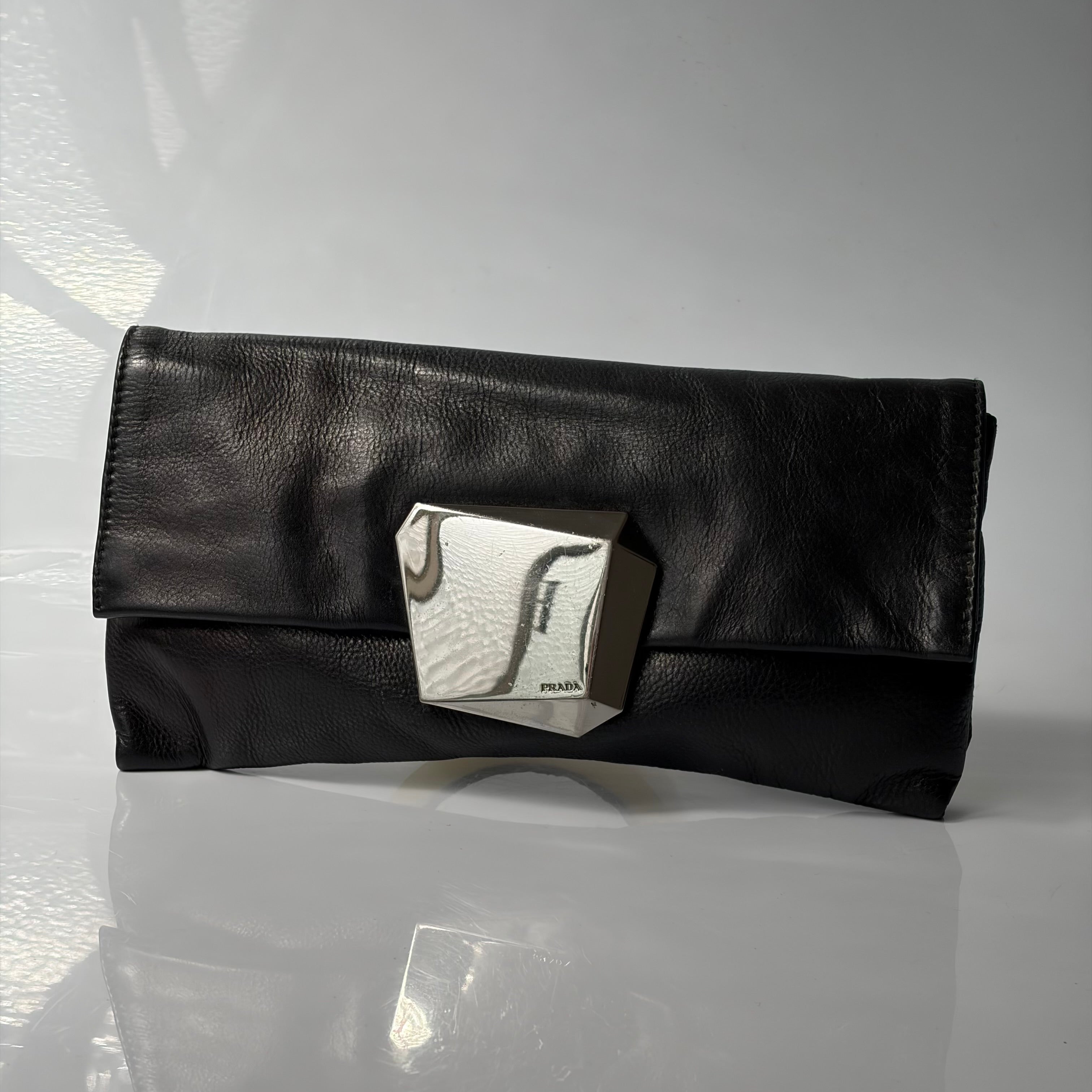 Prada Antico Vitellino Clutch