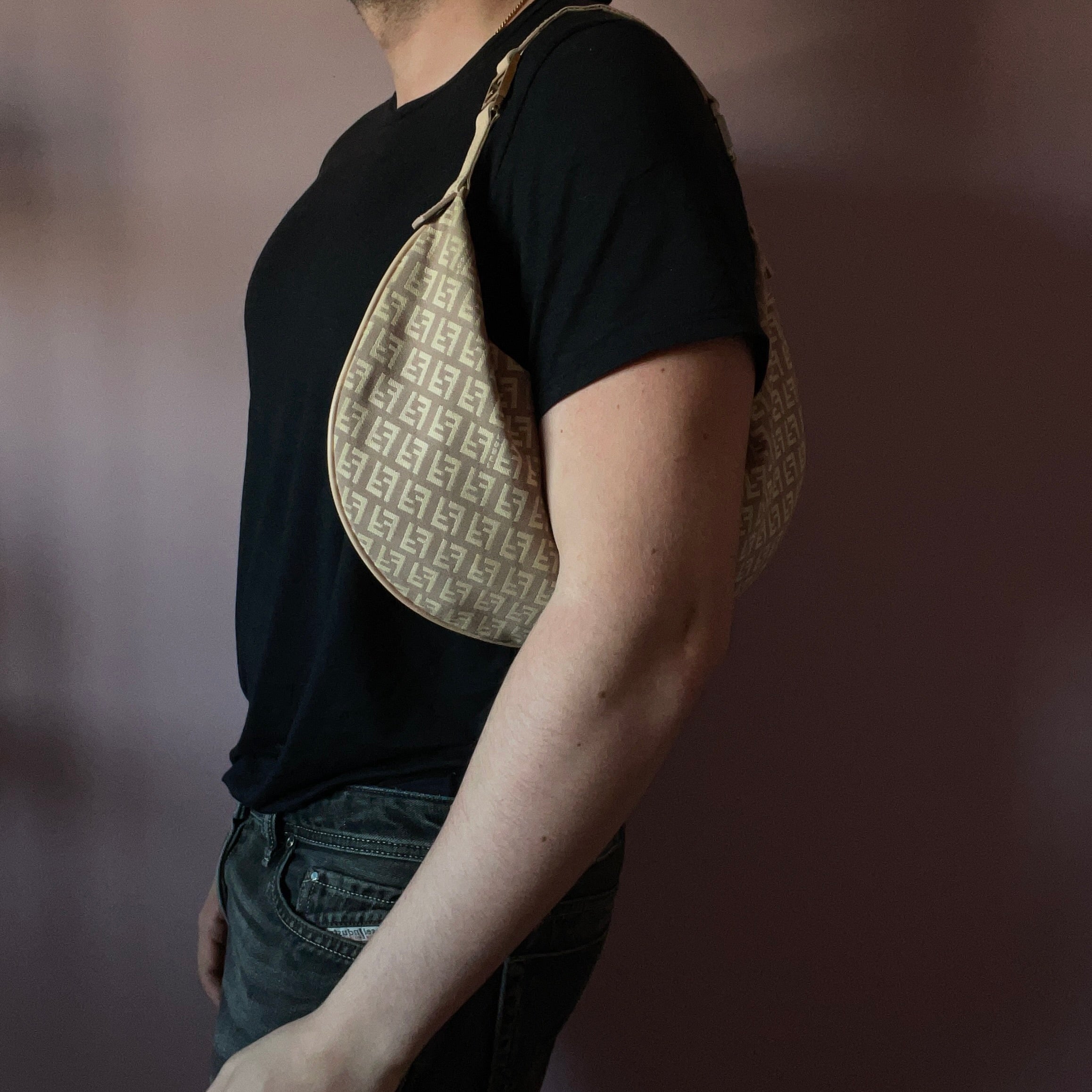 Fendi Croissant Monogram Bag