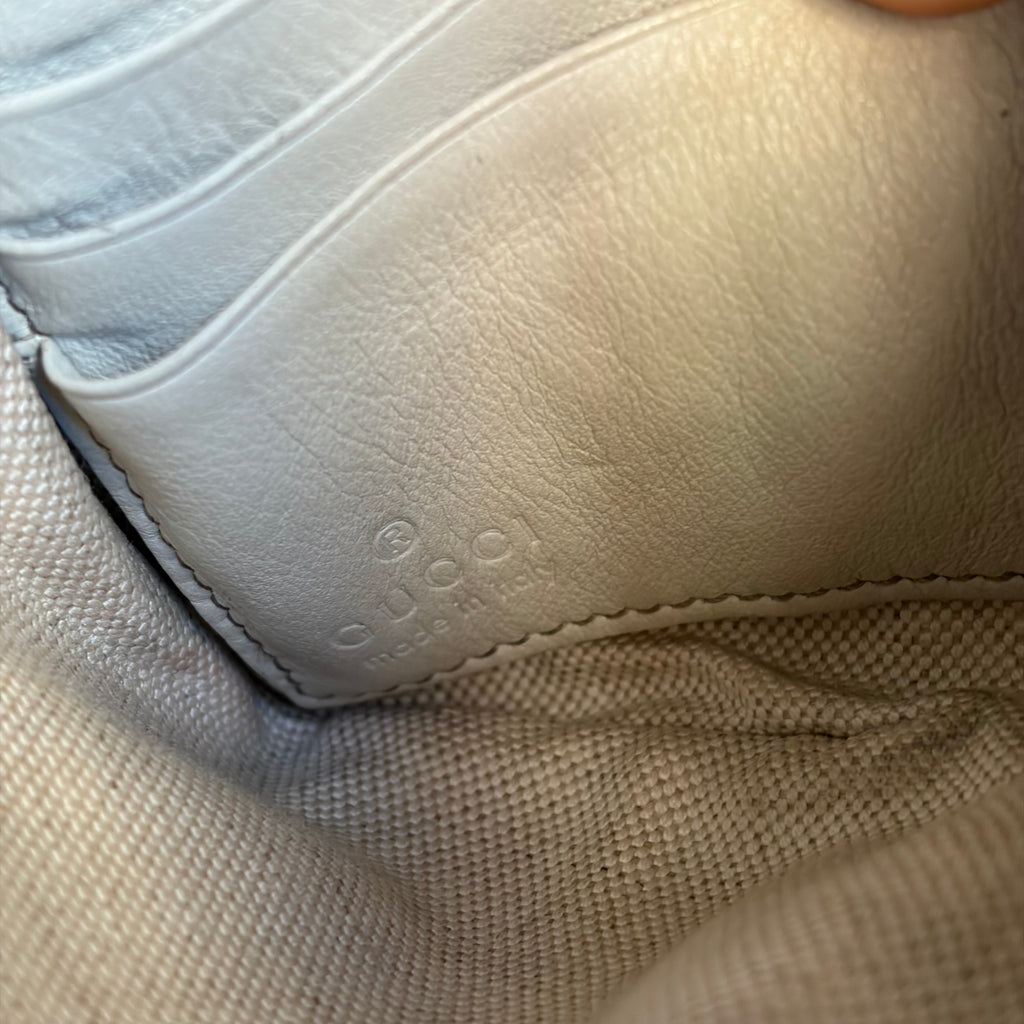 Gucci Monogram Mayfair Wristlet Bag