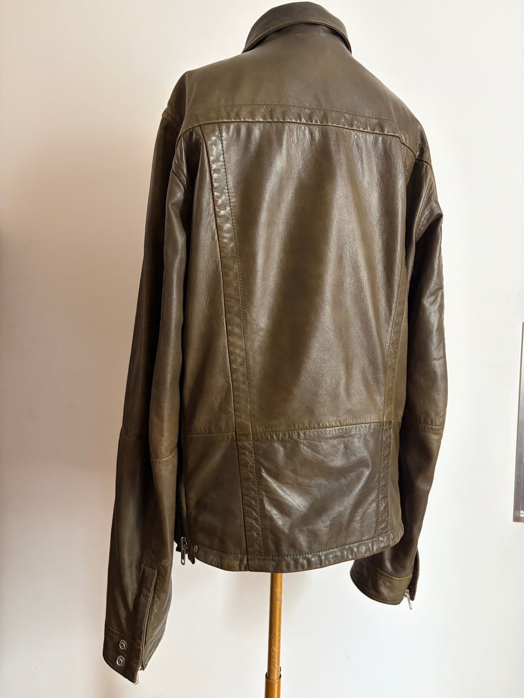 Diesel KAOS Leather Jacket