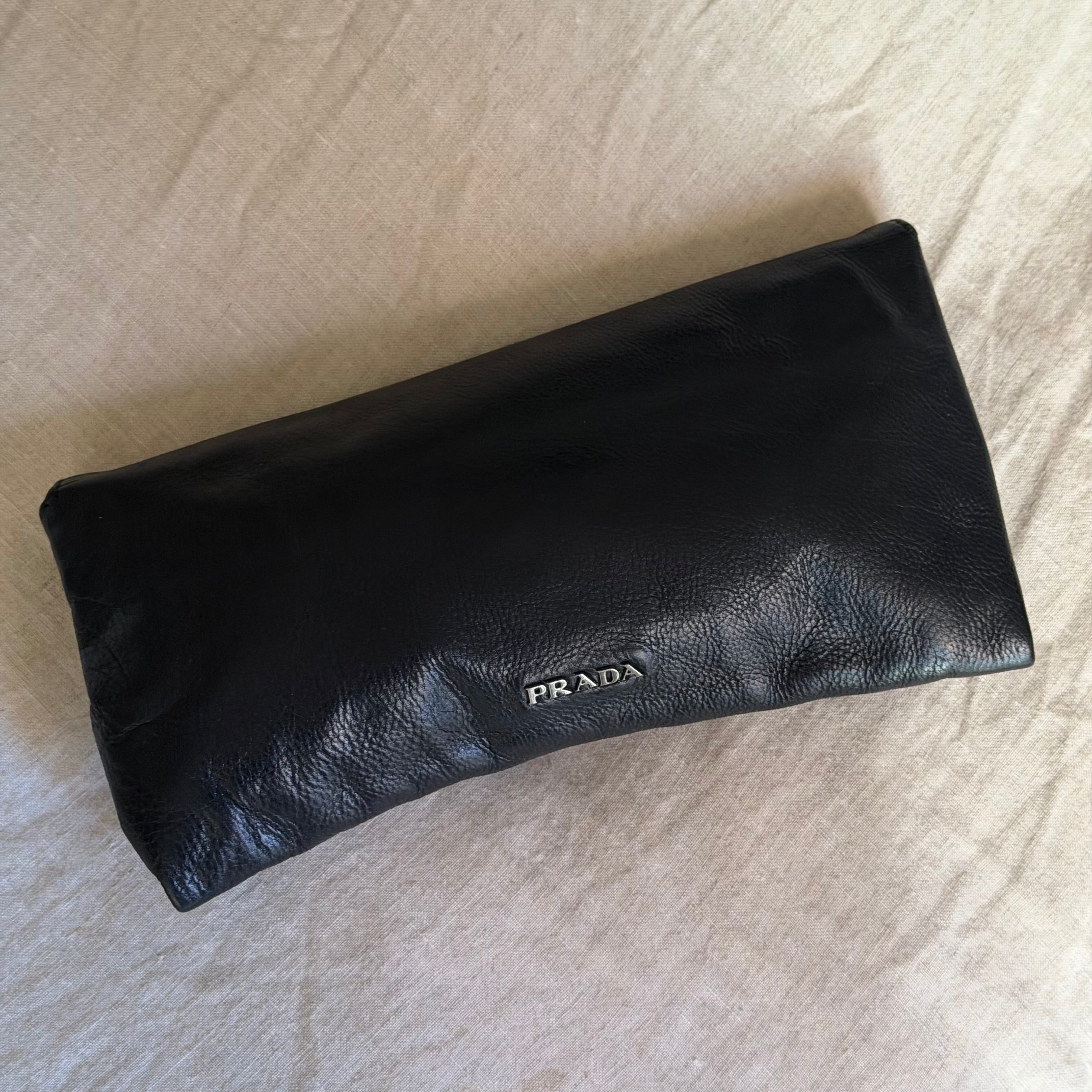 Prada Antico Vitellino Clutch