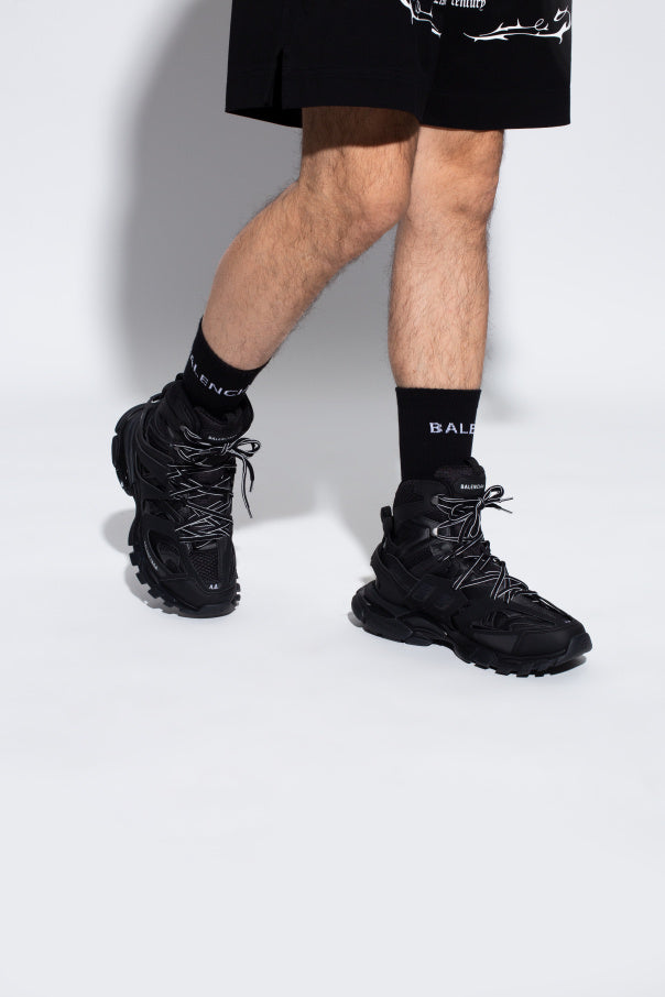 Balenciaga Hi-Top Tracker Sneakers