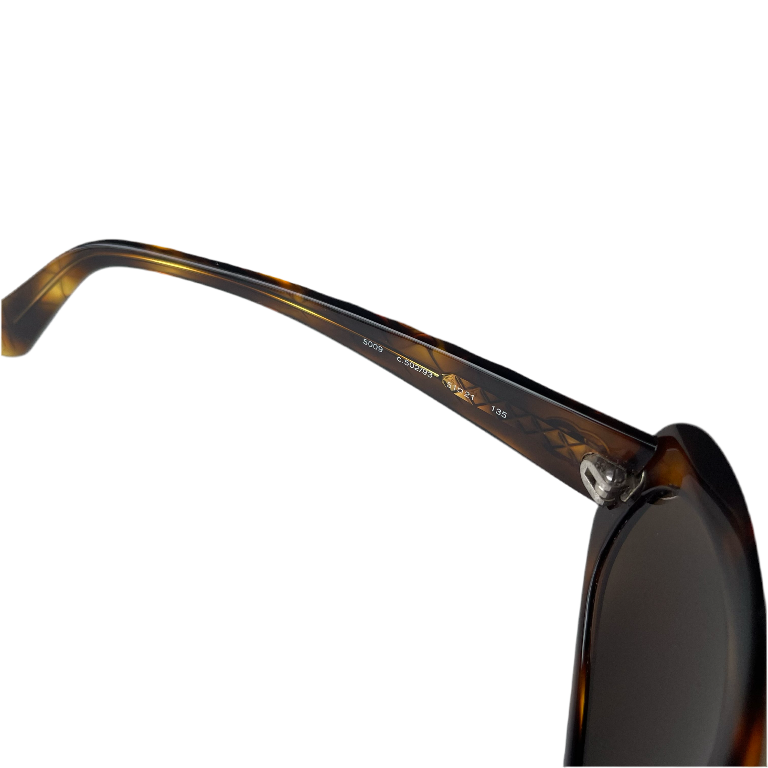 Chanel Tortoise 5009 90s Sunglasses