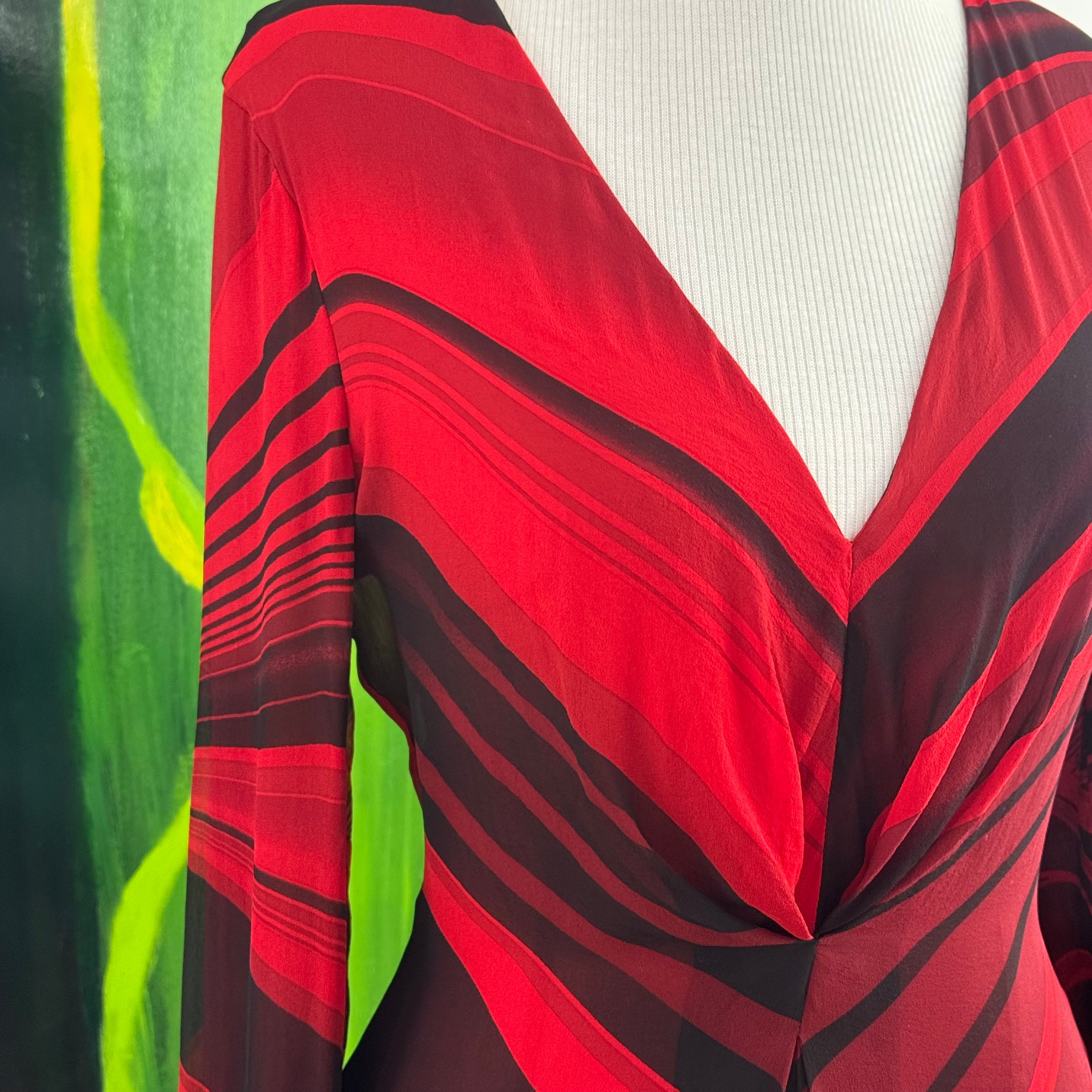 Gianni Versace Couture 2000 F/W Silk Dress