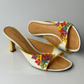 Louis Vuitton Multicolor Floral Heels