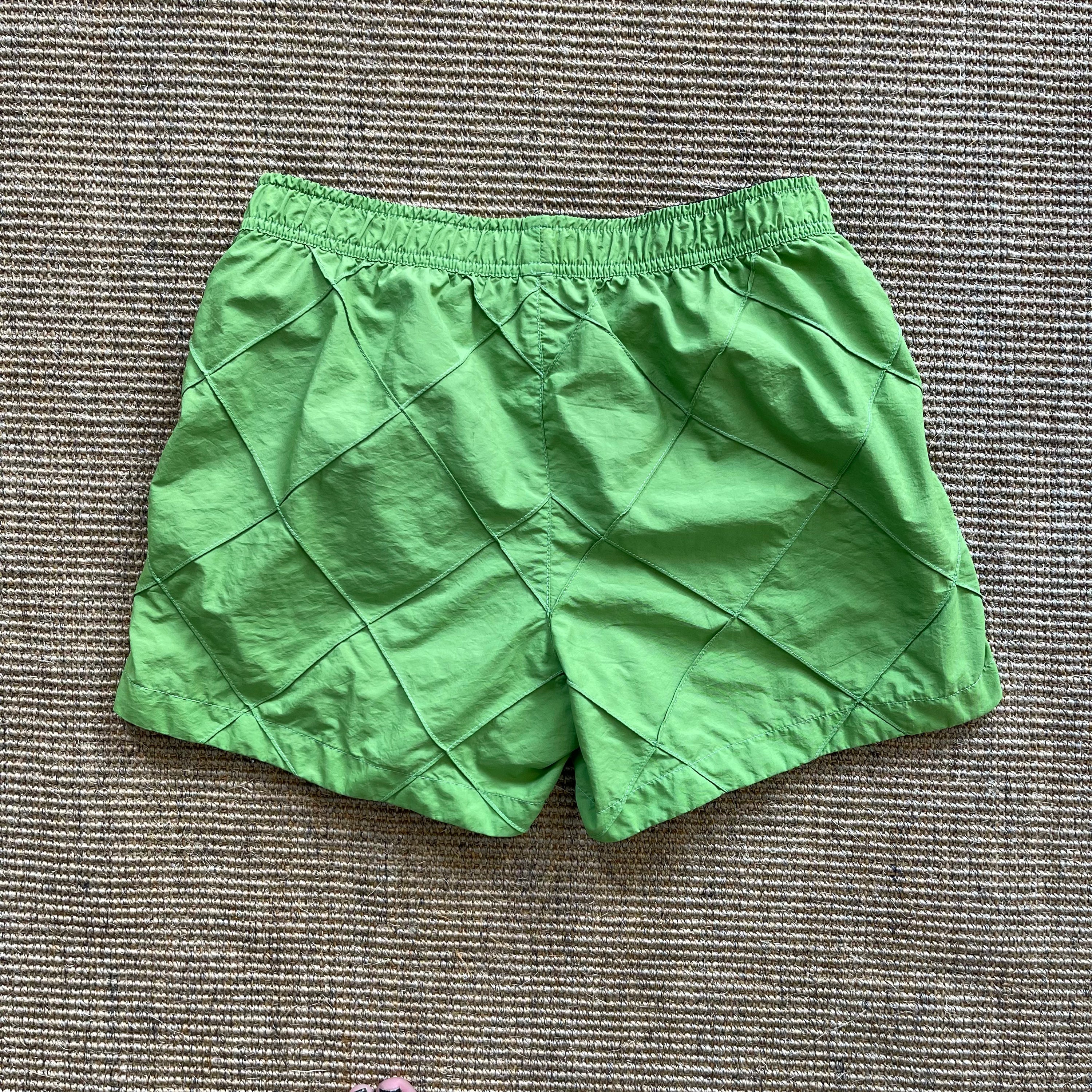 Bottega Veneta Green Shorts