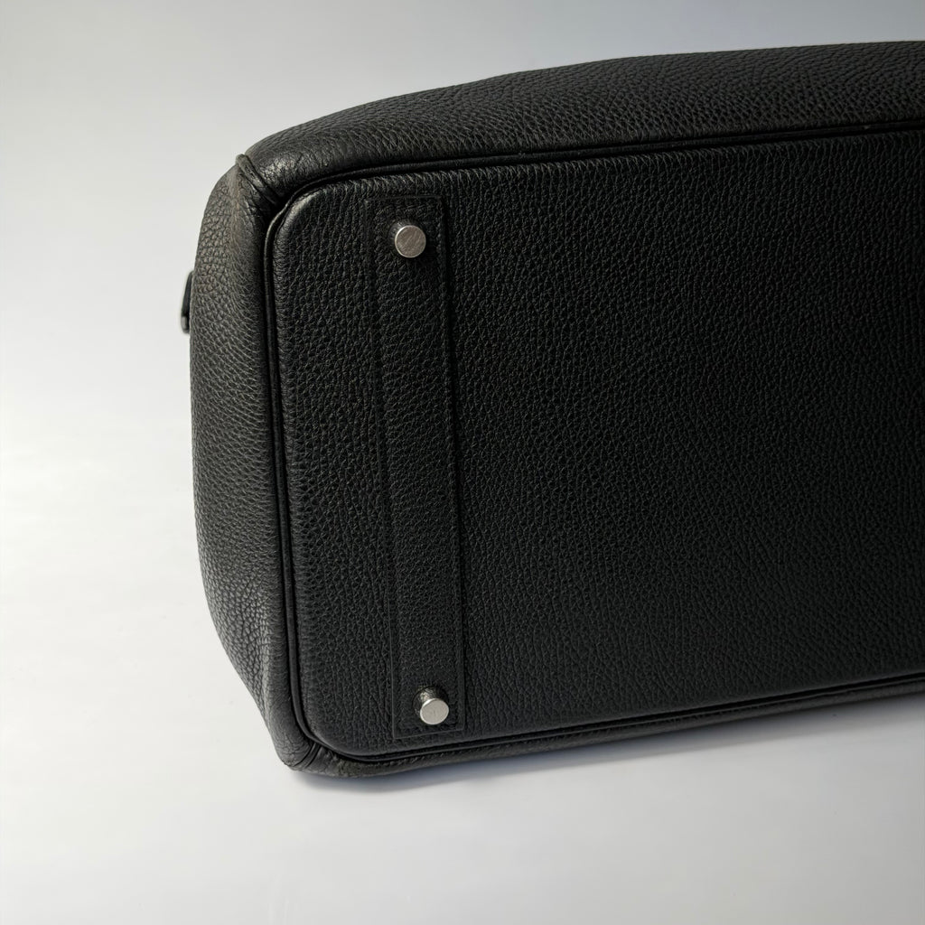 Hermès Birkin 40 Togo Noir Palladium Bag (2010)