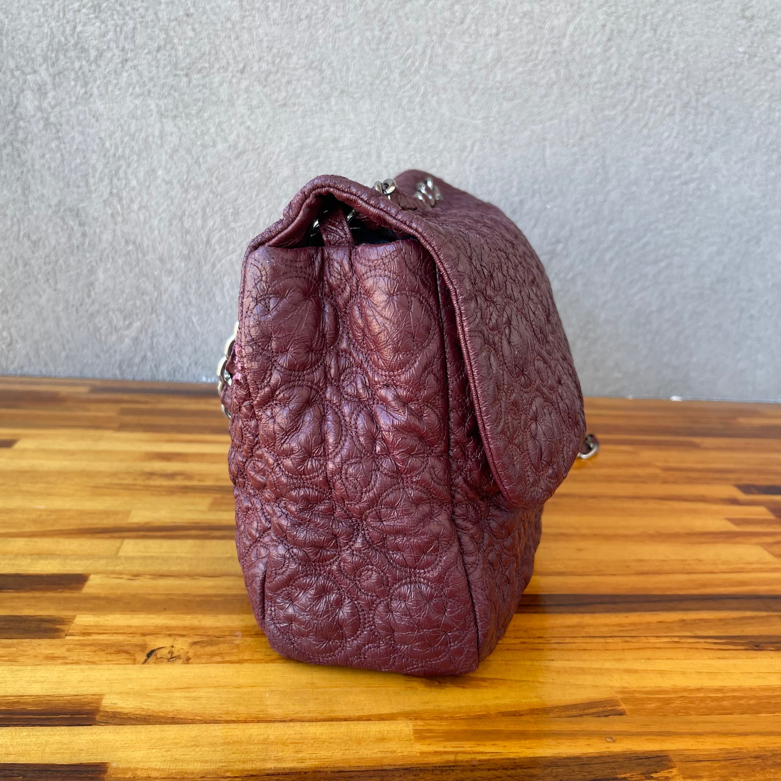 Chanel Moscow Burgundy Flap Bag