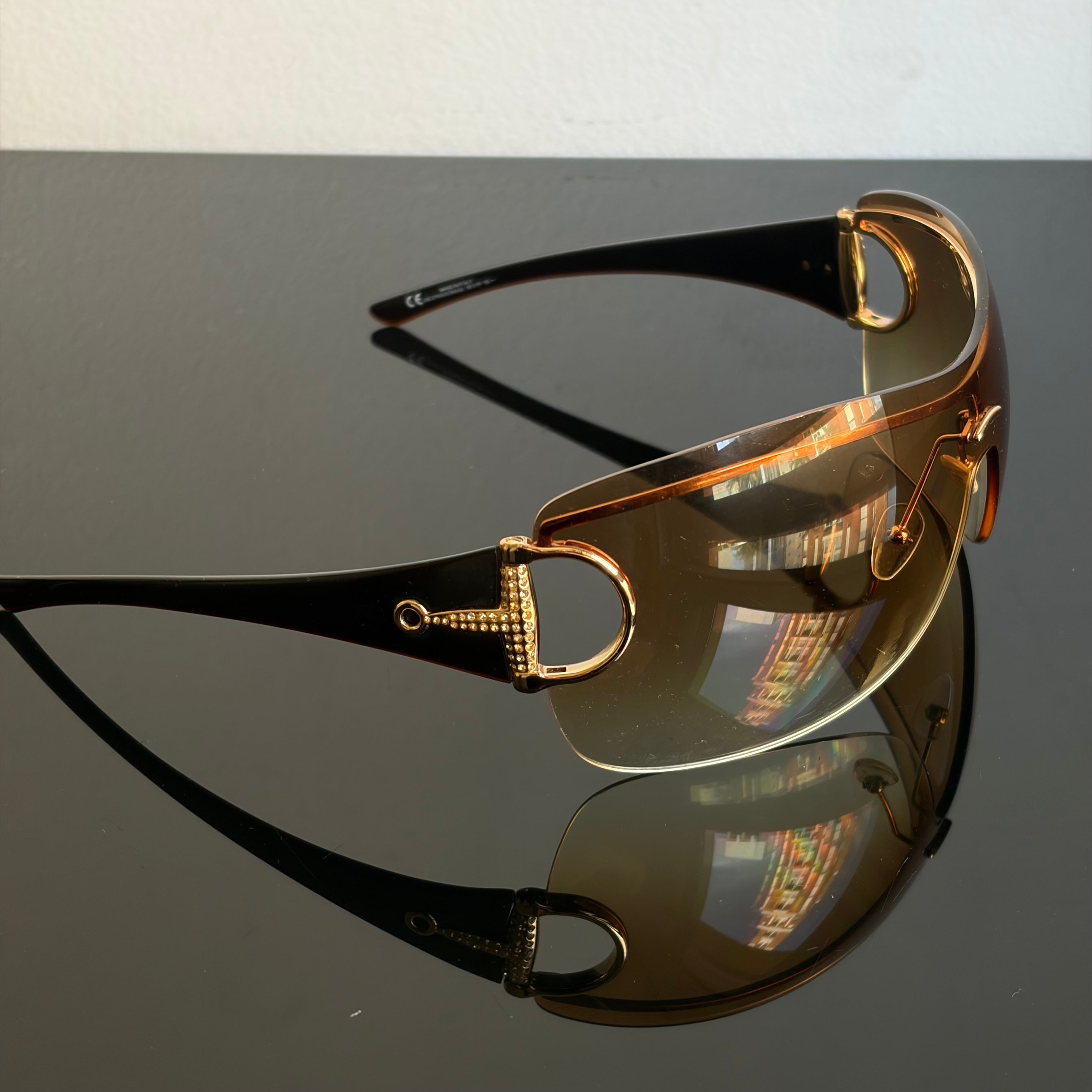Gucci 2711 Horsebit Strass Sunglasses