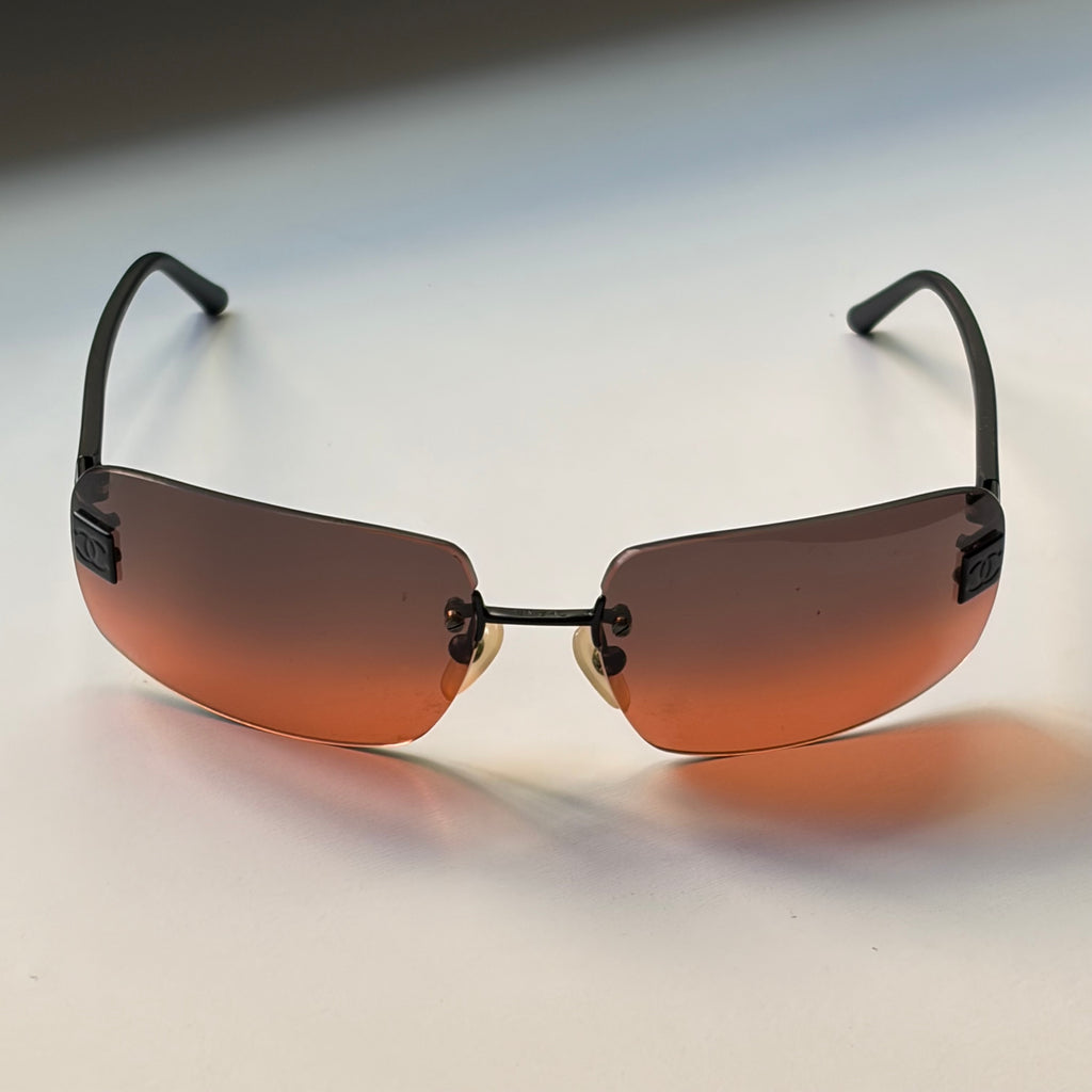 Chanel 2000s Gradient Sunglassss
