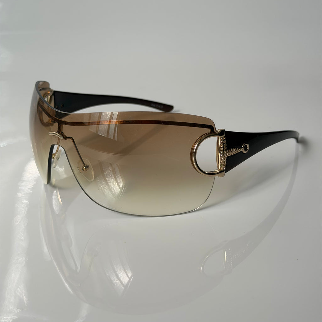 Gucci 2722 Horsebit Strass Sunglasses