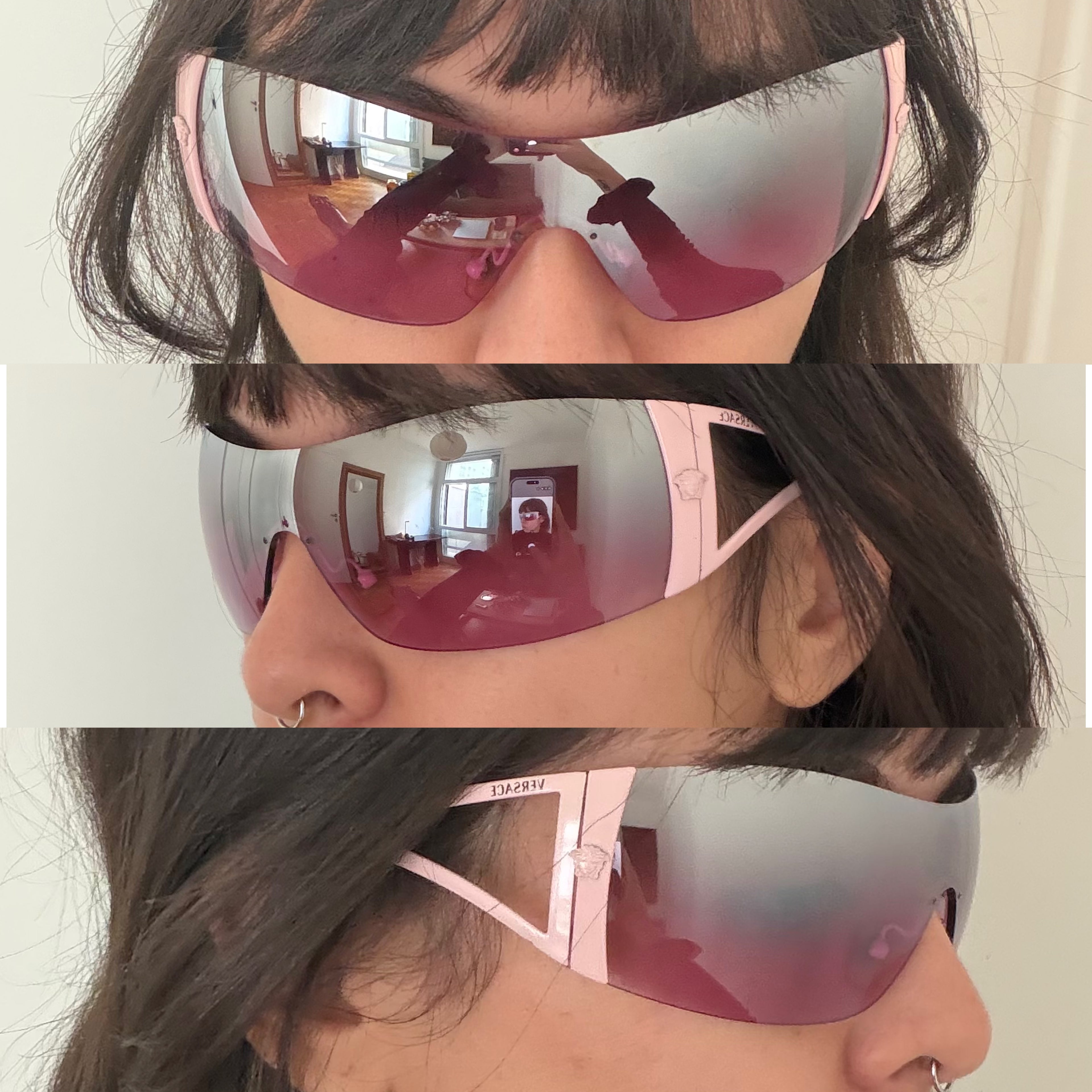 Versace Pink 2034 Sunglasses