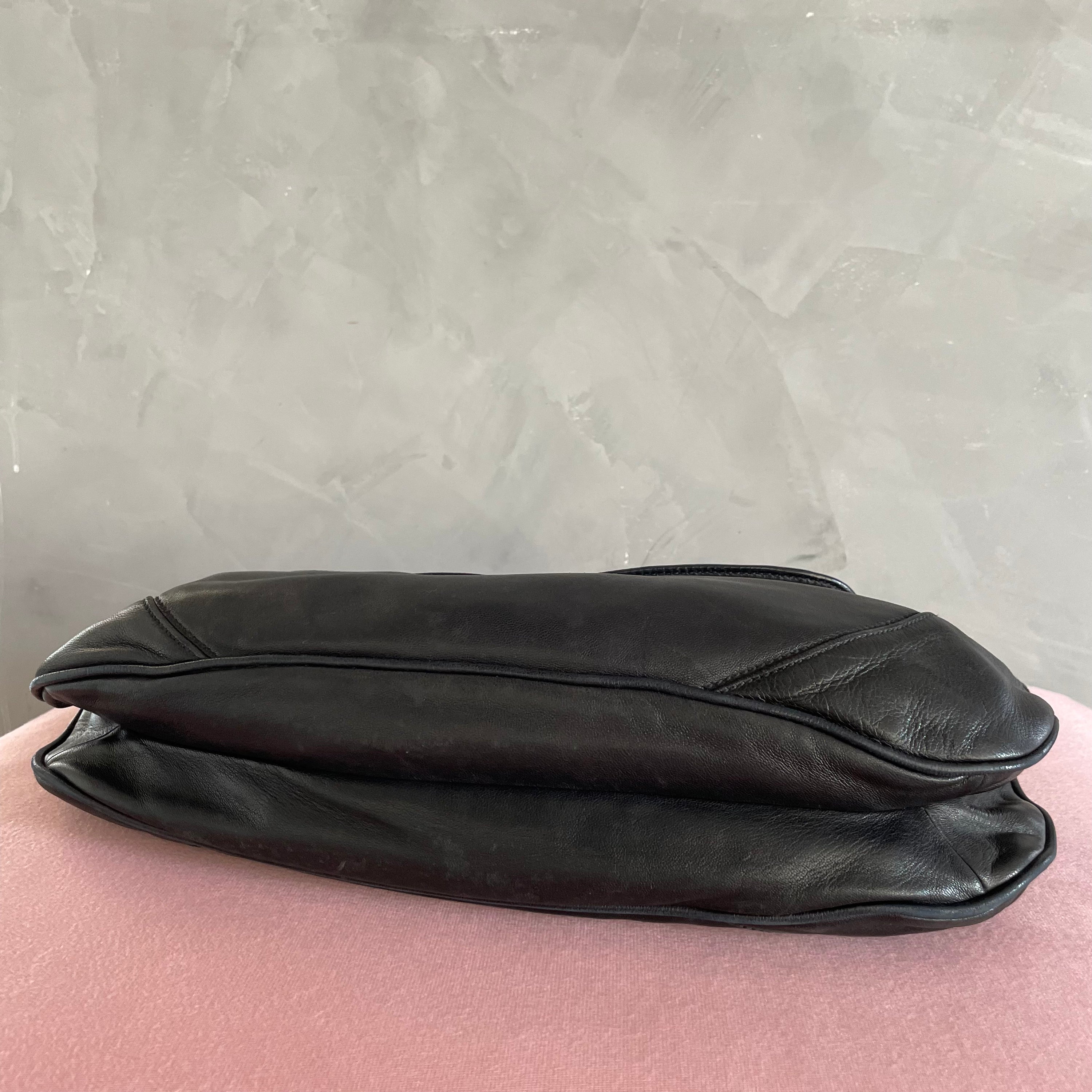 Prada Metal Handle Bag