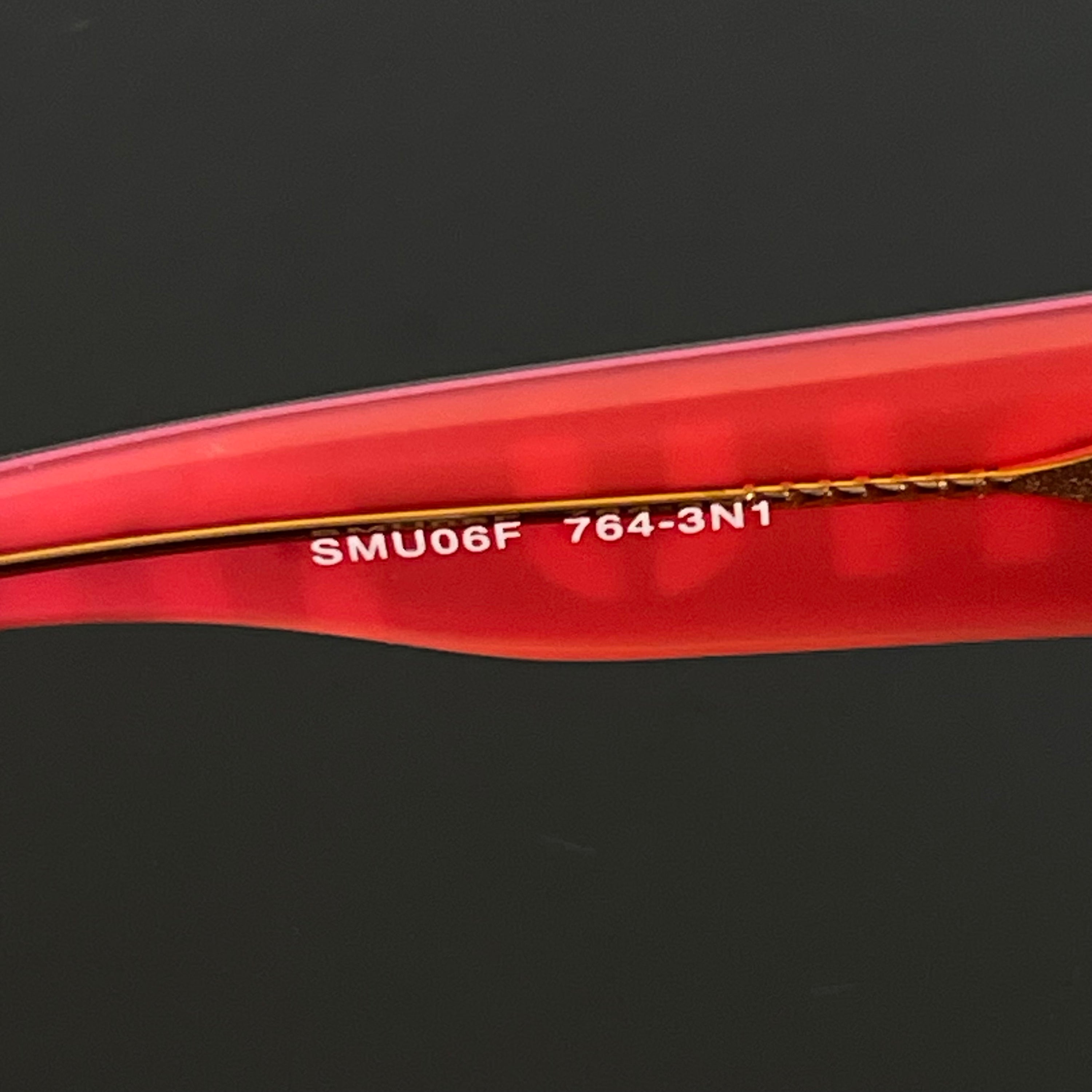 Miu Miu SMU06F Red Sunglasses