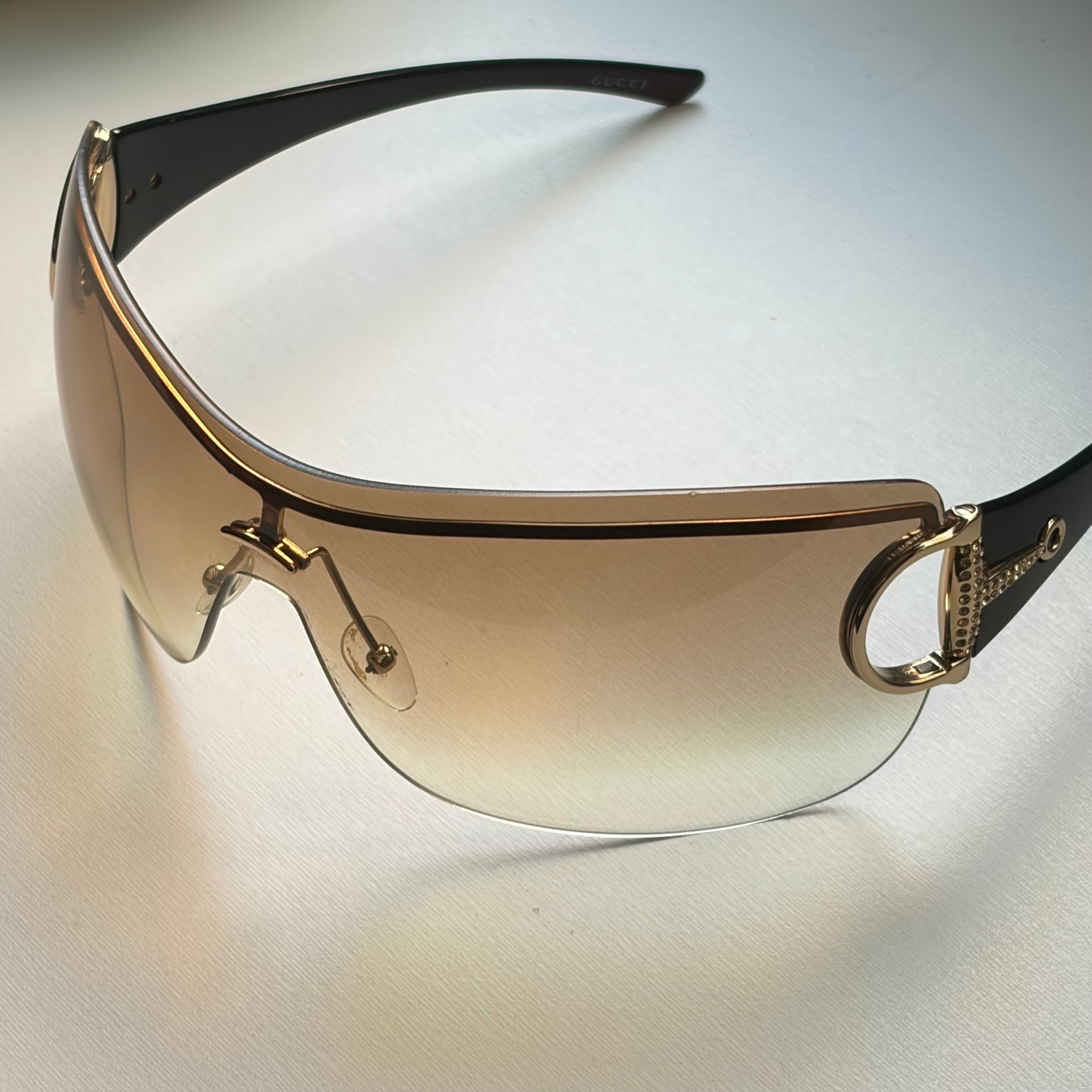 Gucci 2722 Horsebit Strass Sunglasses