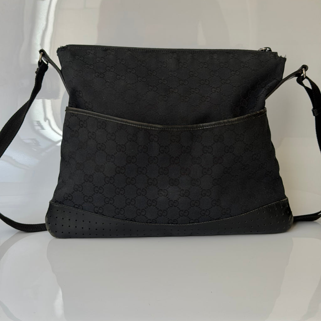 Gucci Monogram Messenger Bag