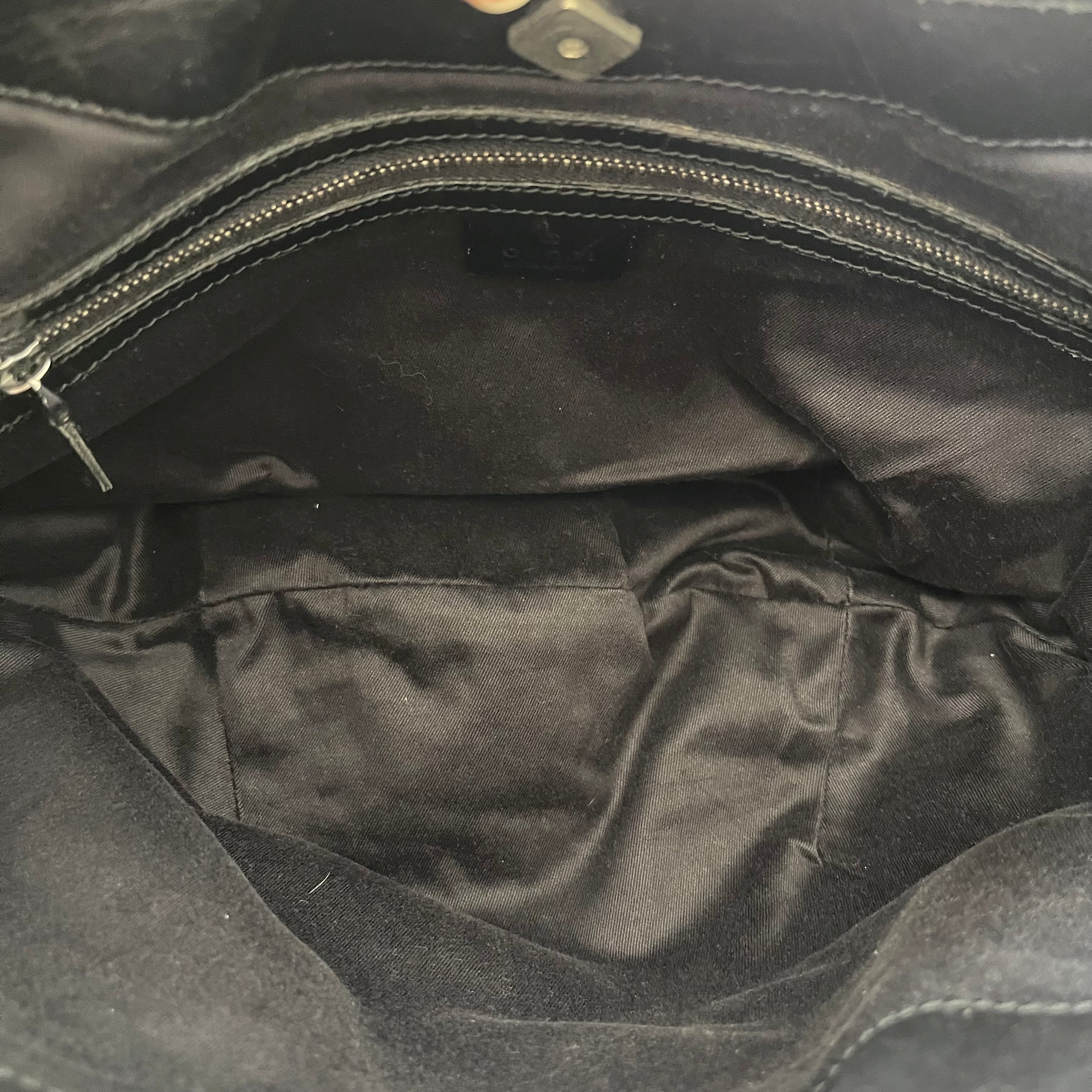 Gucci Croissant Monogram Shoulder Bag