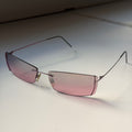 Giorgio Armani Pink Mirrored Sunglasses
