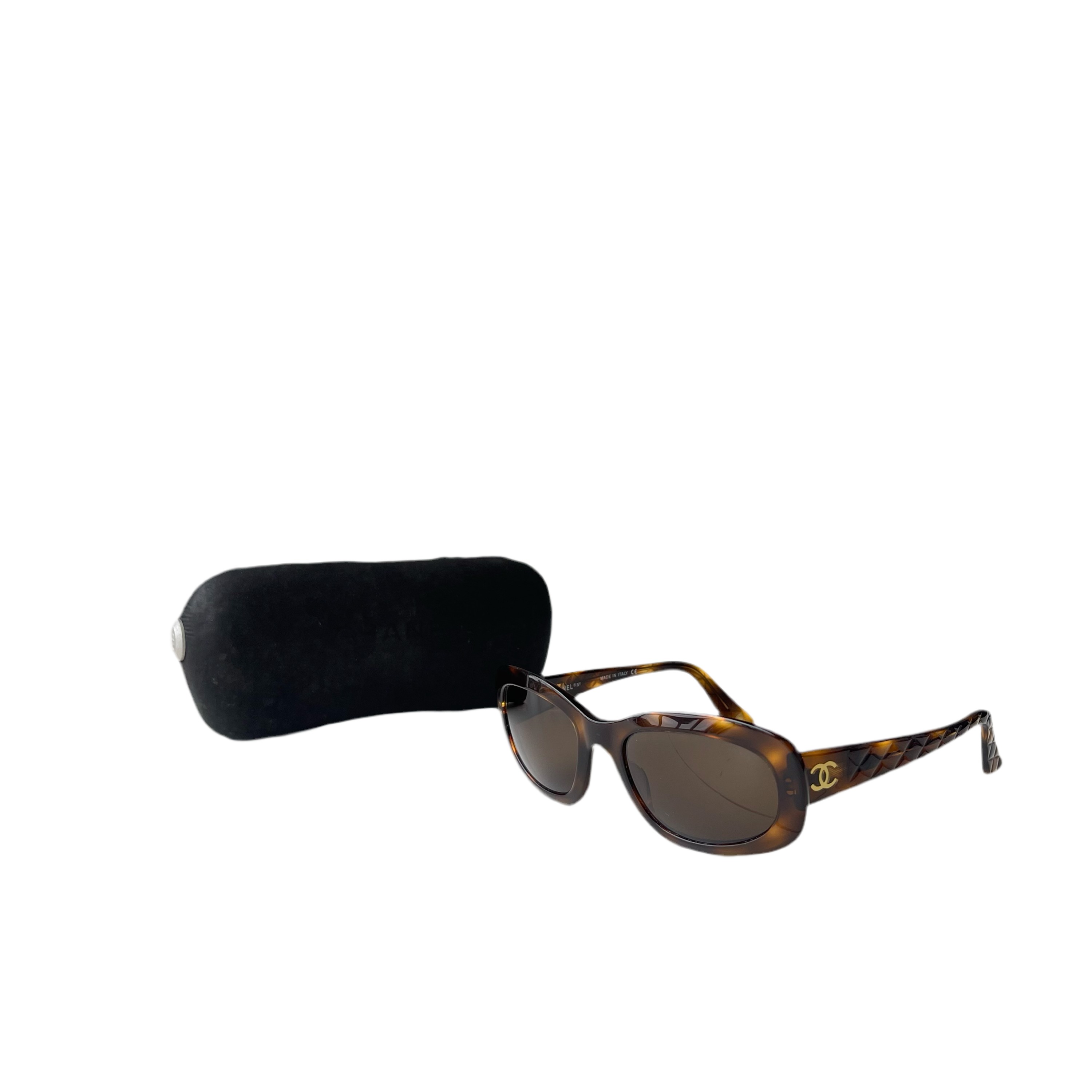 Chanel Tortoise 5009 90s Sunglasses