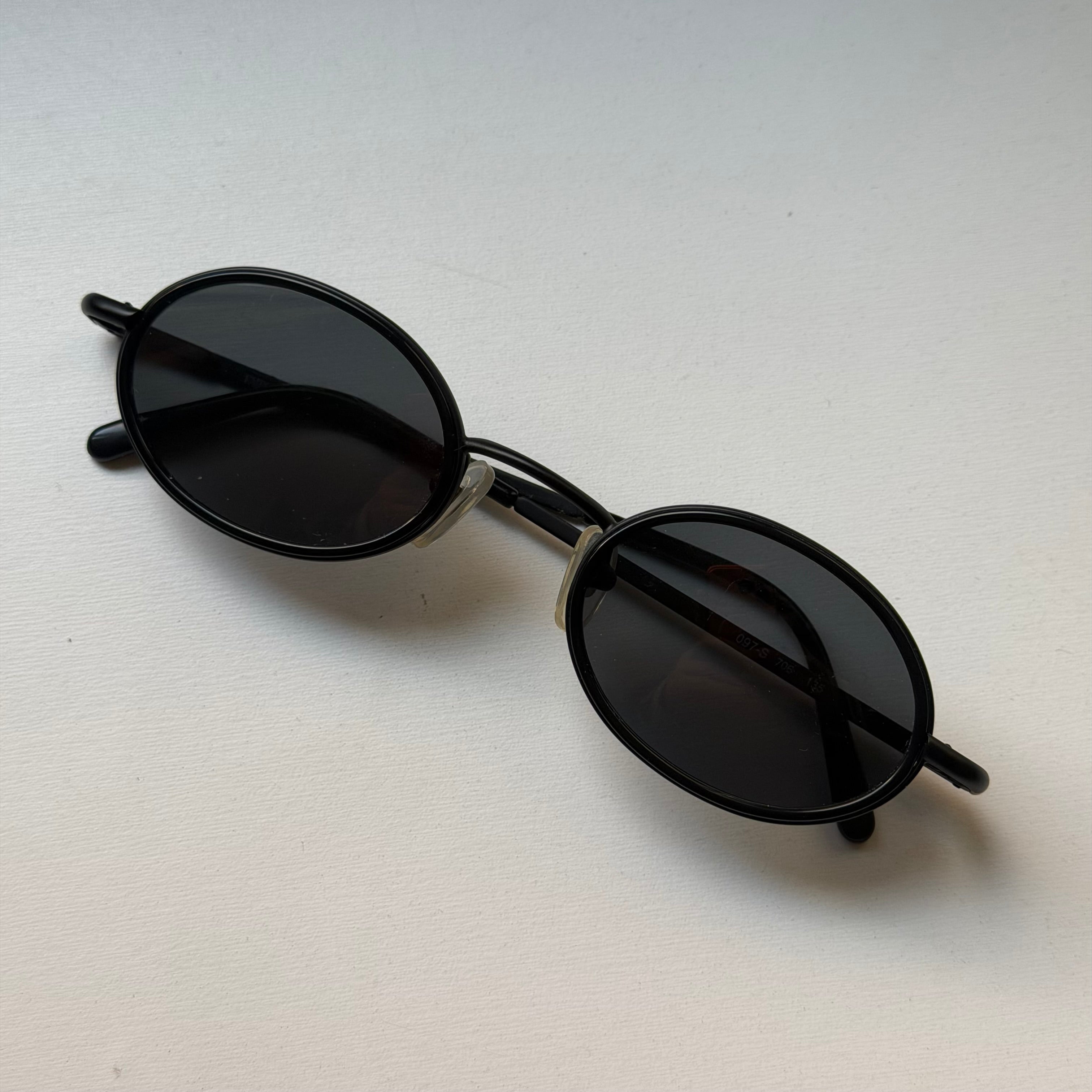 Vintage 90s Armani Black Sunglasses