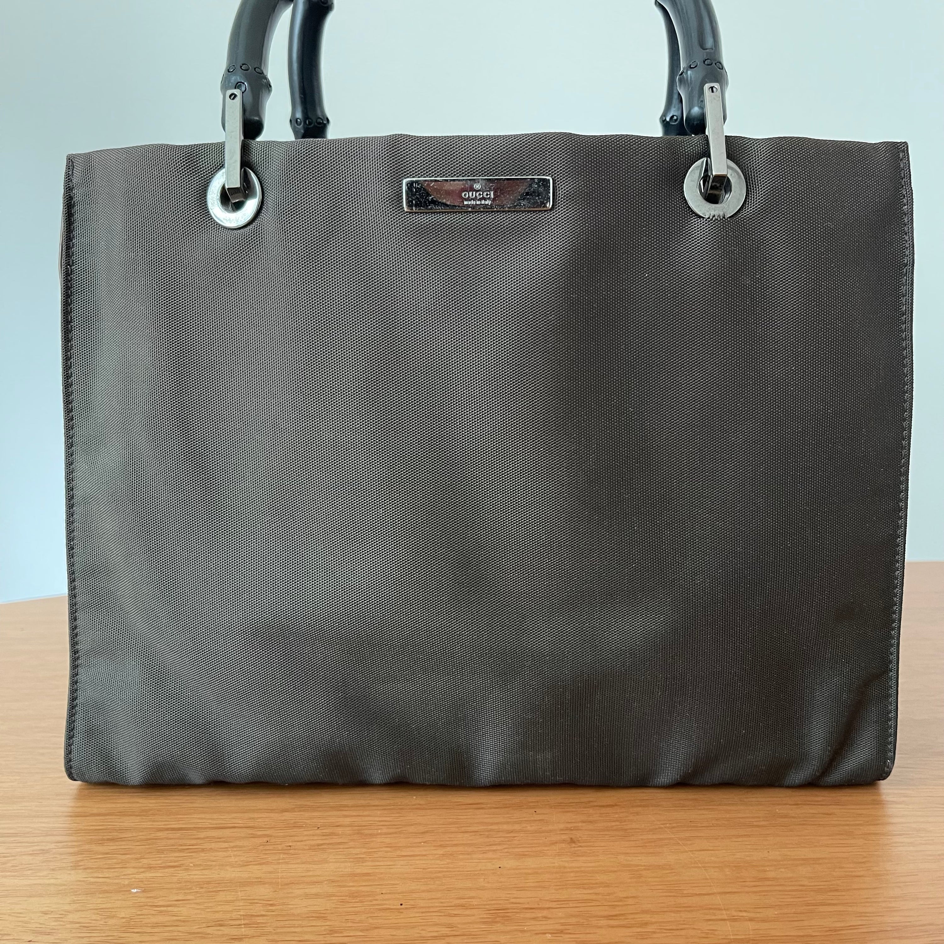 Gucci by Tom Ford Bamboo Top Handle Bag