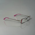 Miu Miu Pink Metal Glasses