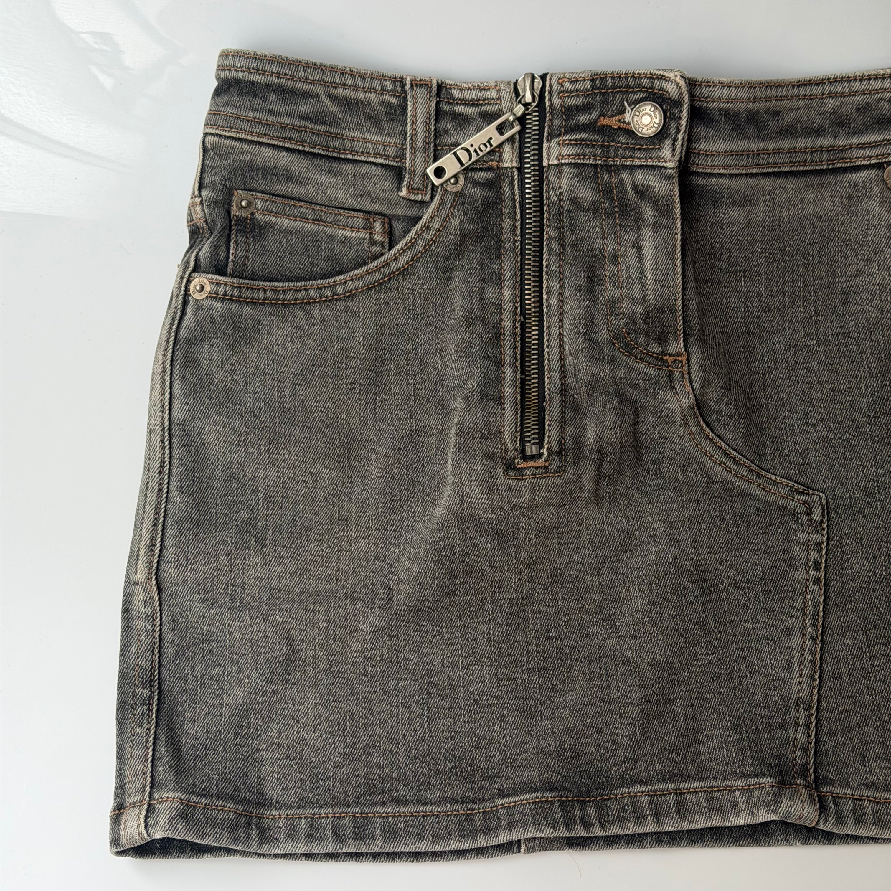 Christian Dior by John Galliano 2004 Hardcore Mini Skirt