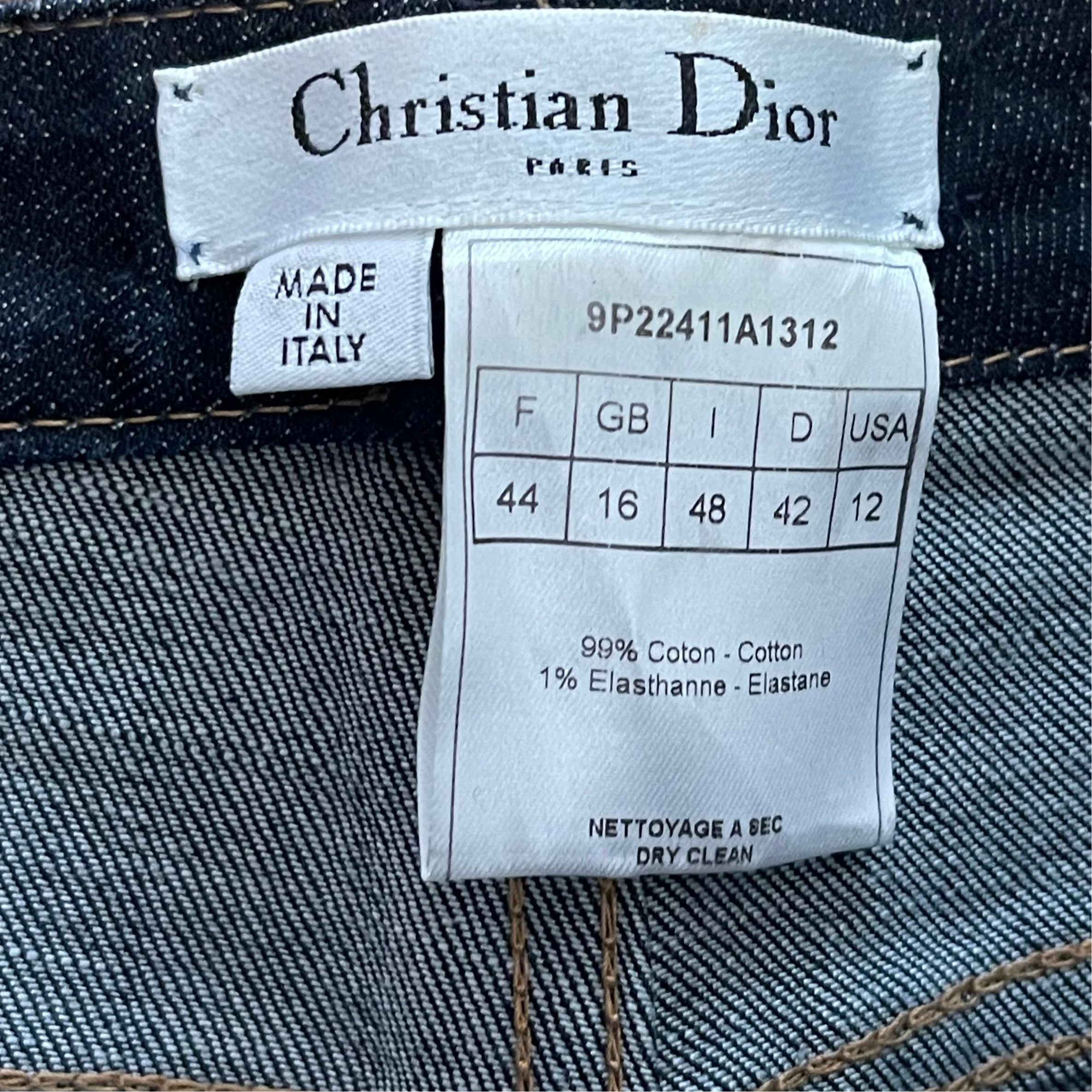 Christian Dior Denim Pants