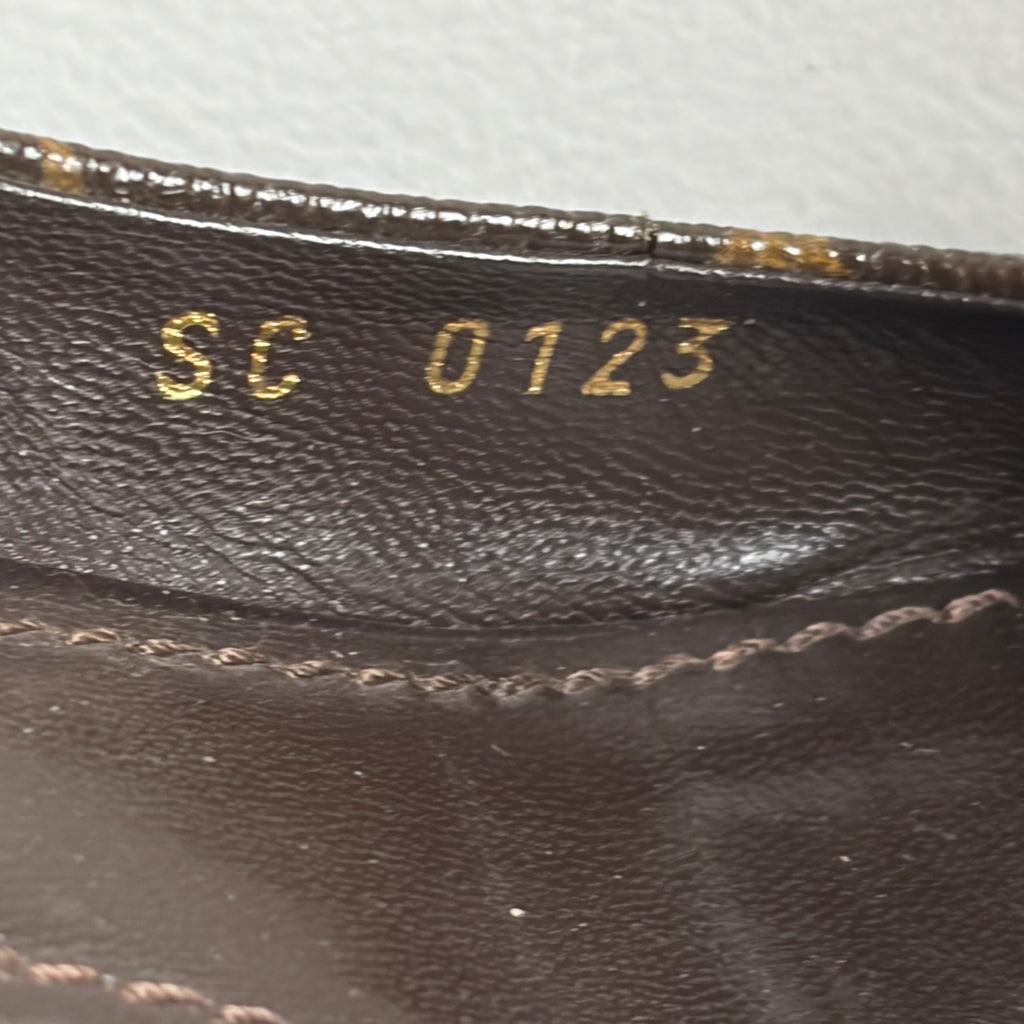 Louis Vuitton Monogram Canvas Louise Bow Pointed Toe Pumps