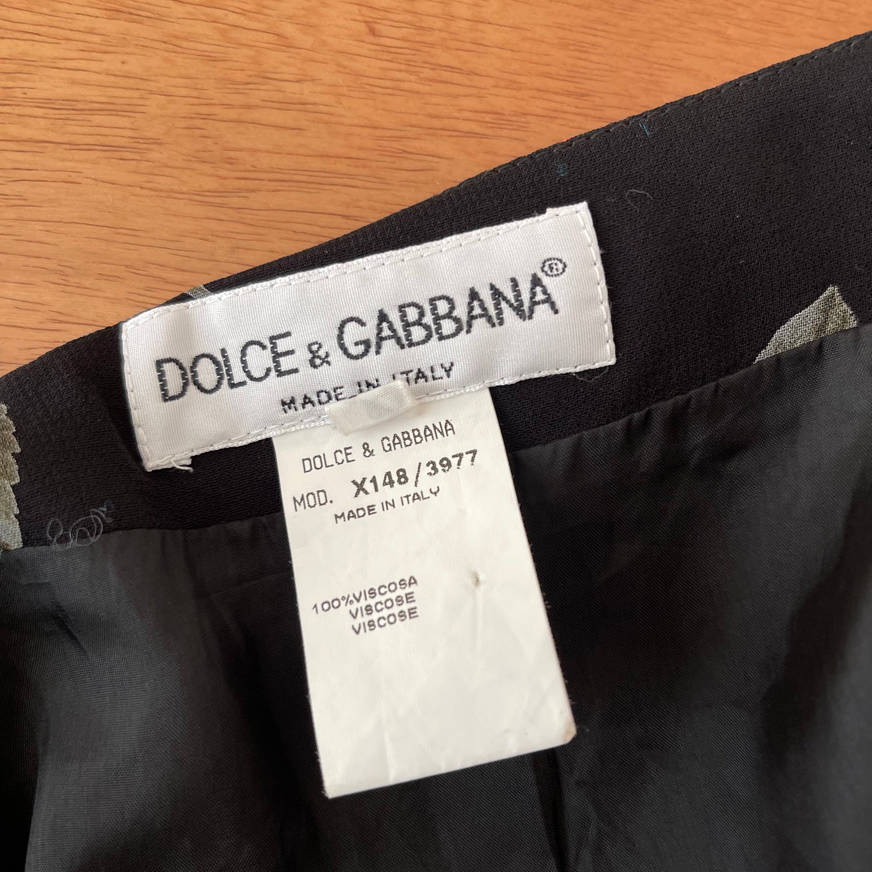 Dolce & Gabbana Floral Skirt