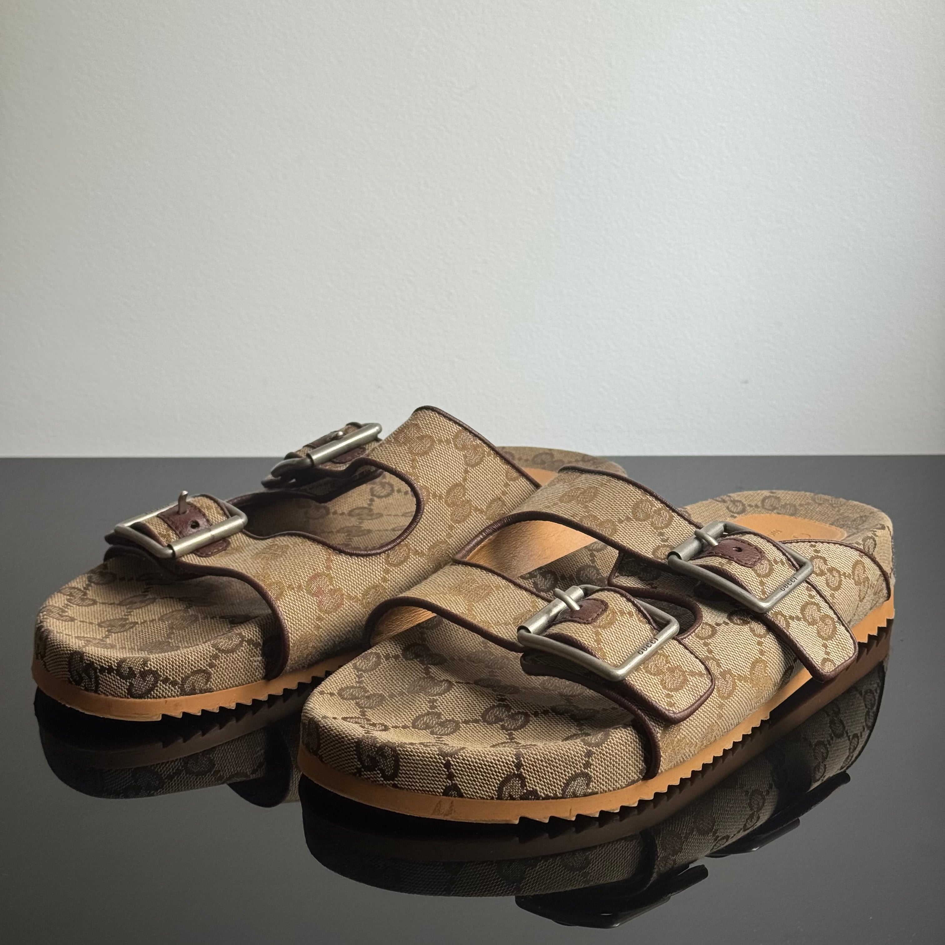 Gucci Monogram Sandals