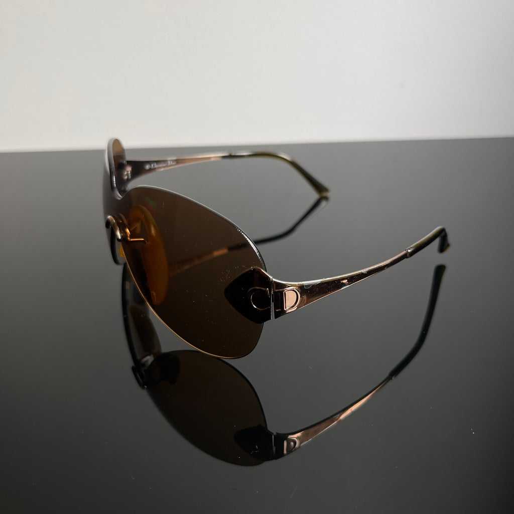 Christian Dior Pilot Brown Sunglasses