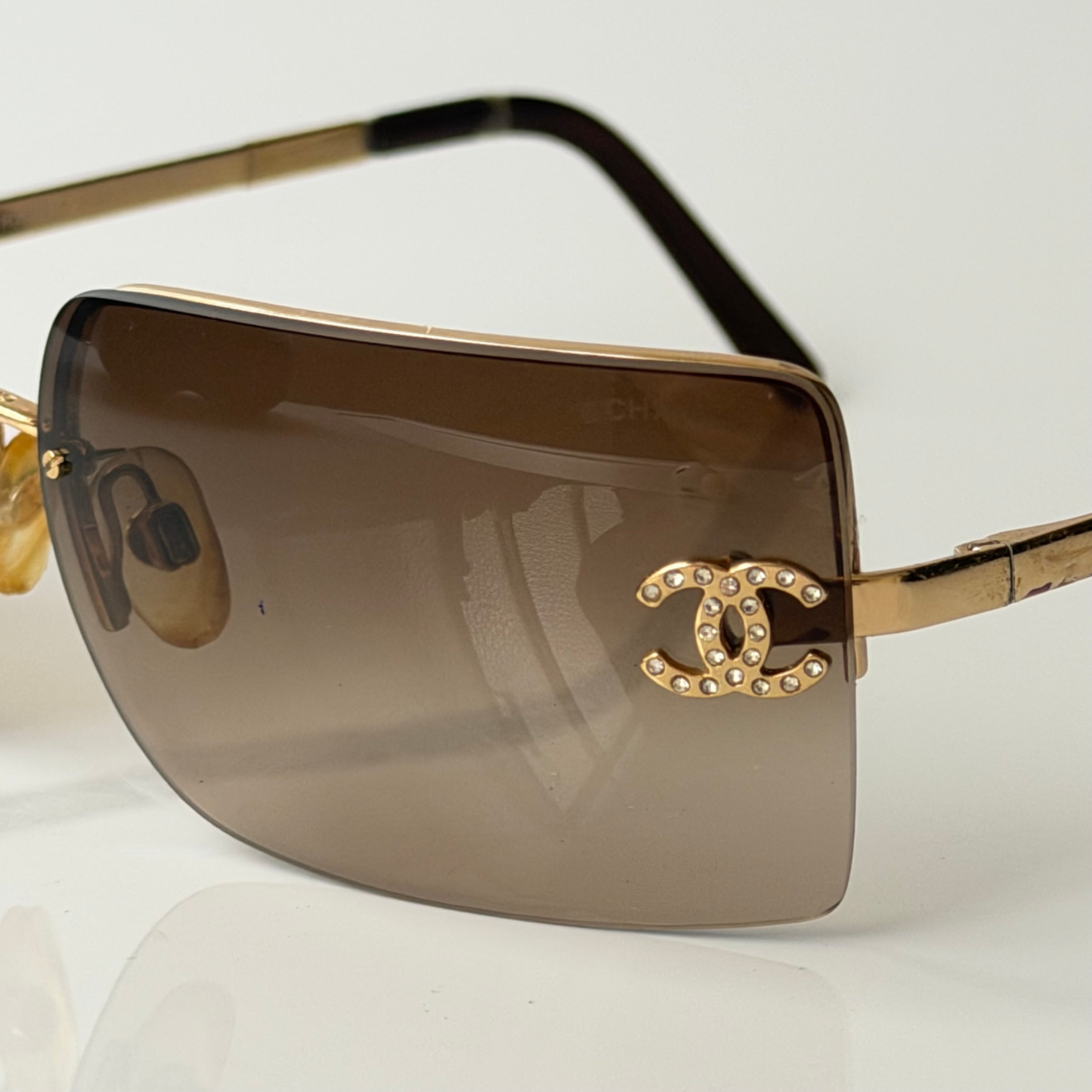 Chanel 4092-B Crystal Sunglasses