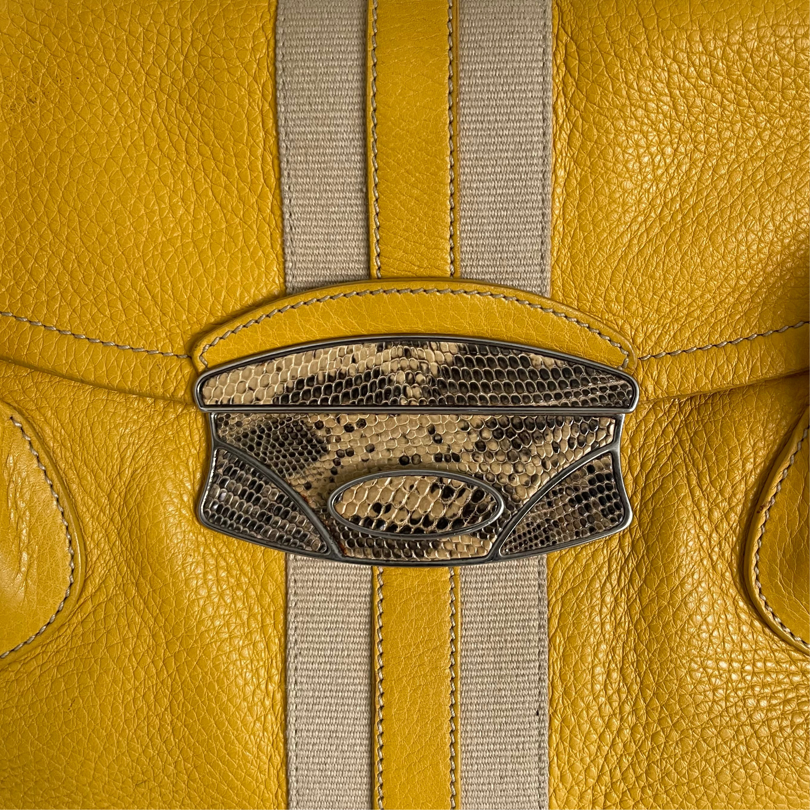 Prada Vitello Daino Leather Skipper Shoulder Bag