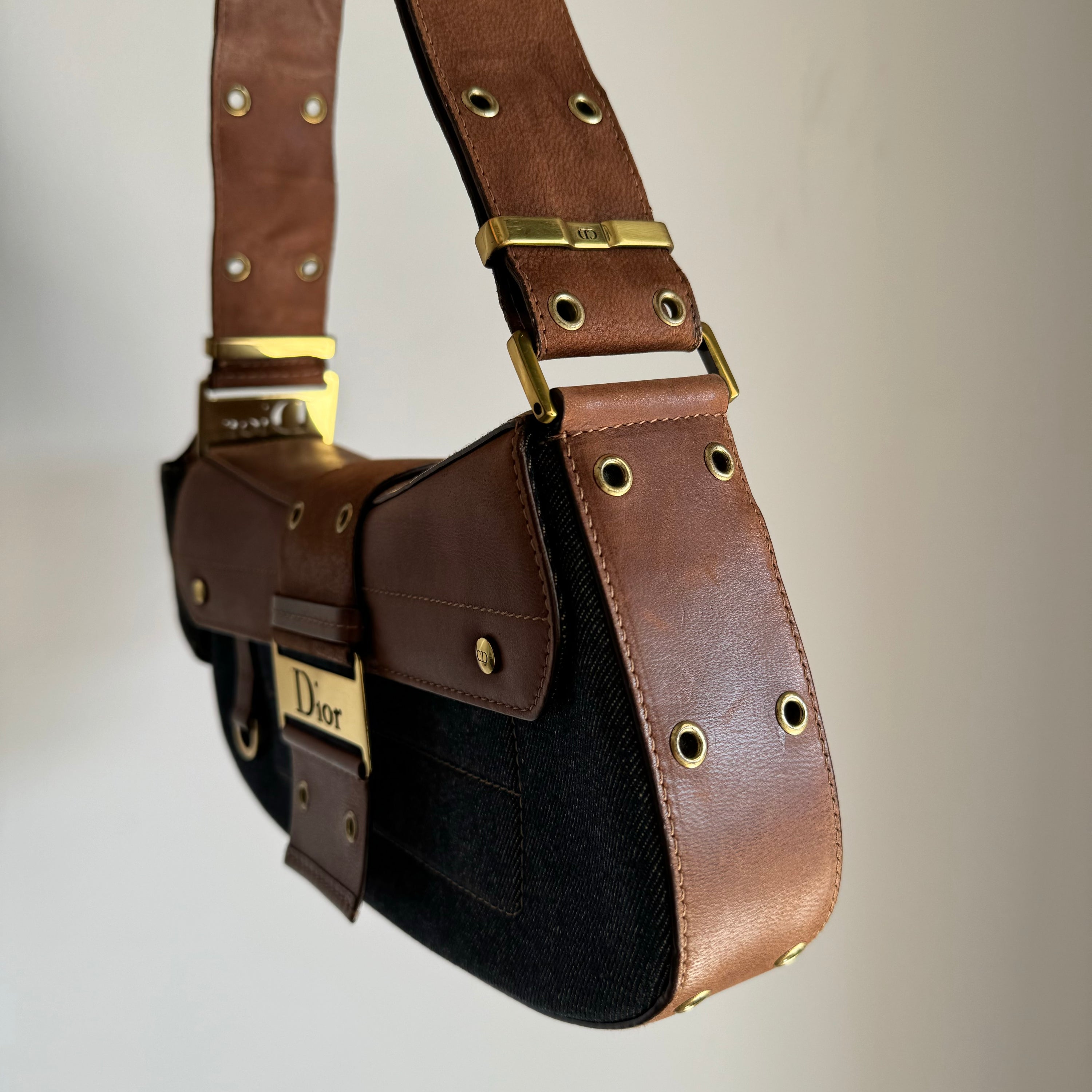 Dior Columbus Denim Bag