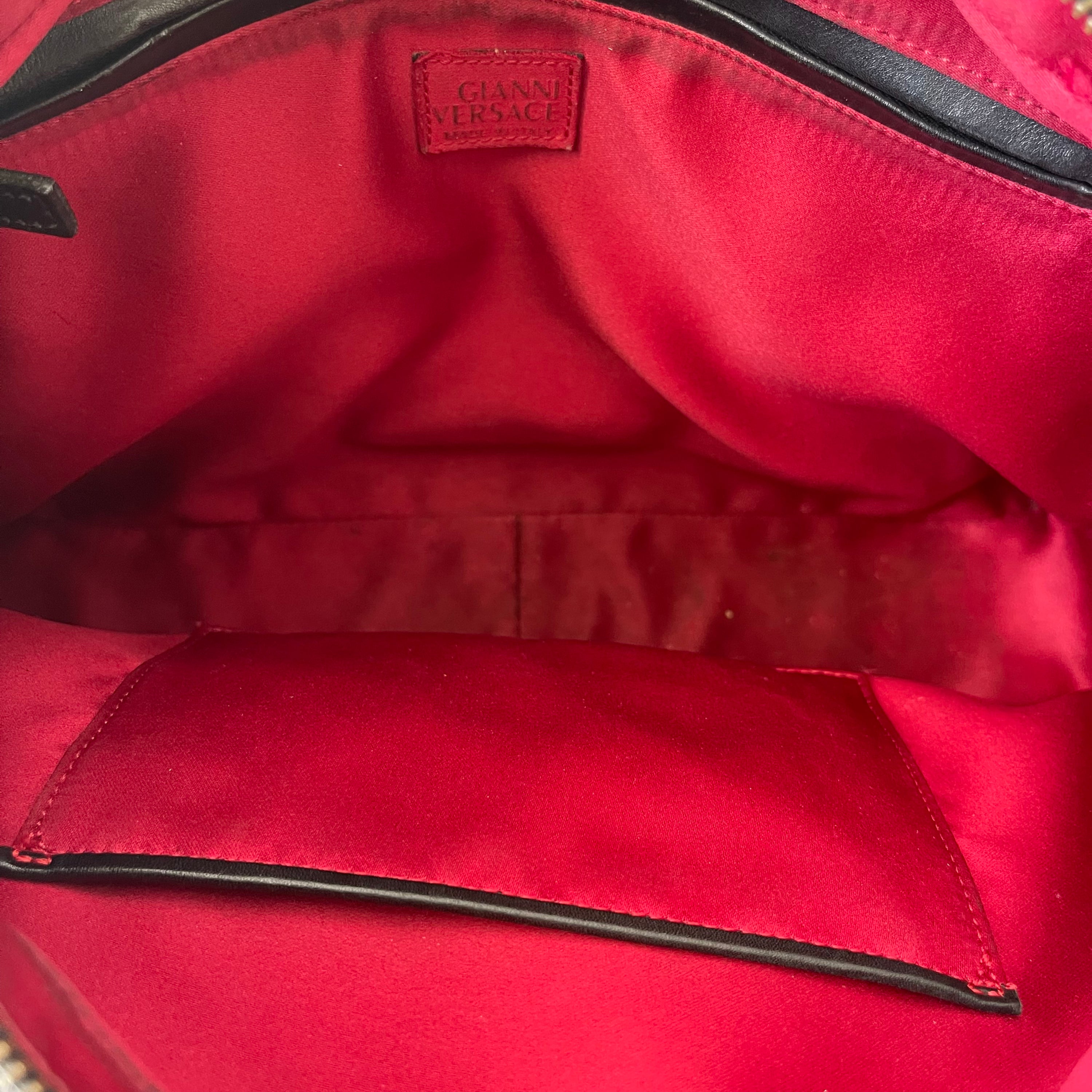 Gianni versace Leather Shoulder Bag