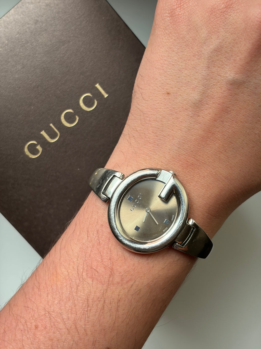 Gucci Guccissima Bangle Watch