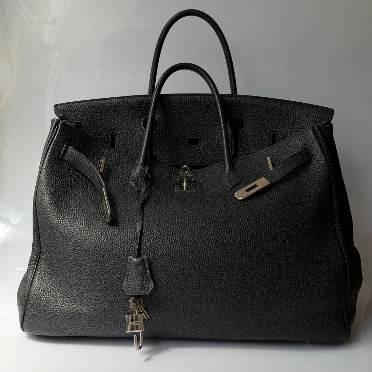 Hermès Birkin 40 Togo Noir Palladium Bag (2010)