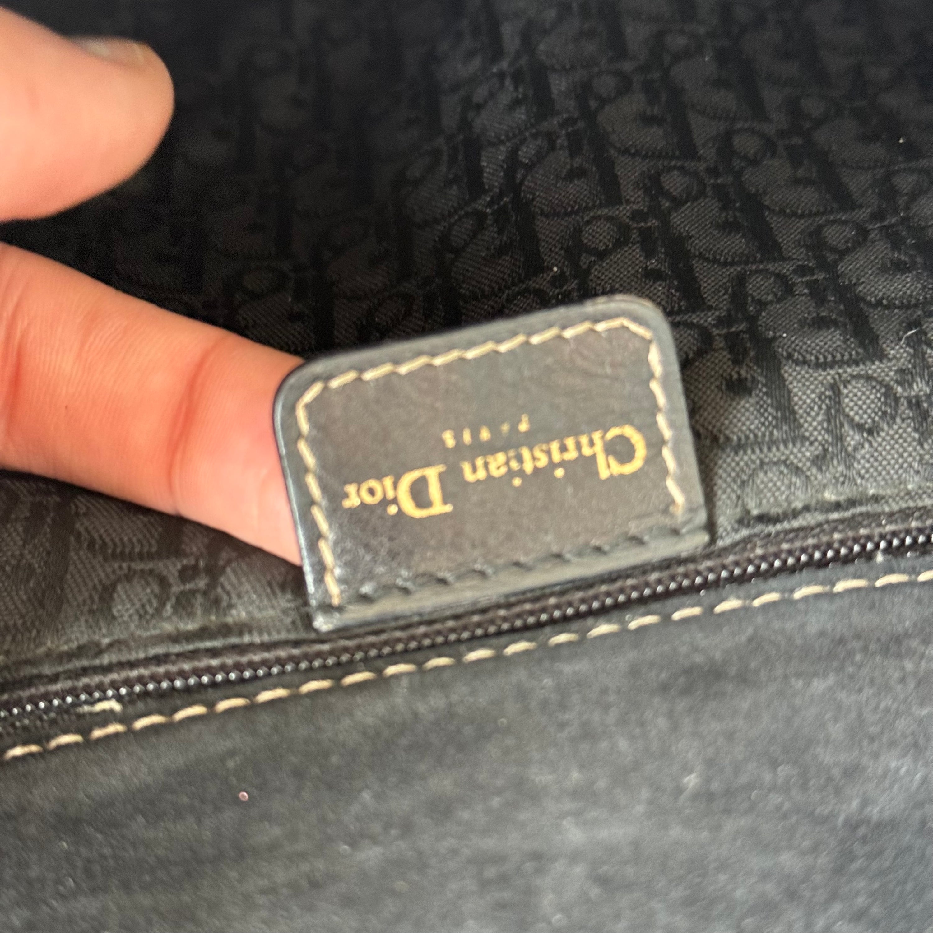 Christian Dior 2002 Long Messenger Saddle Bag