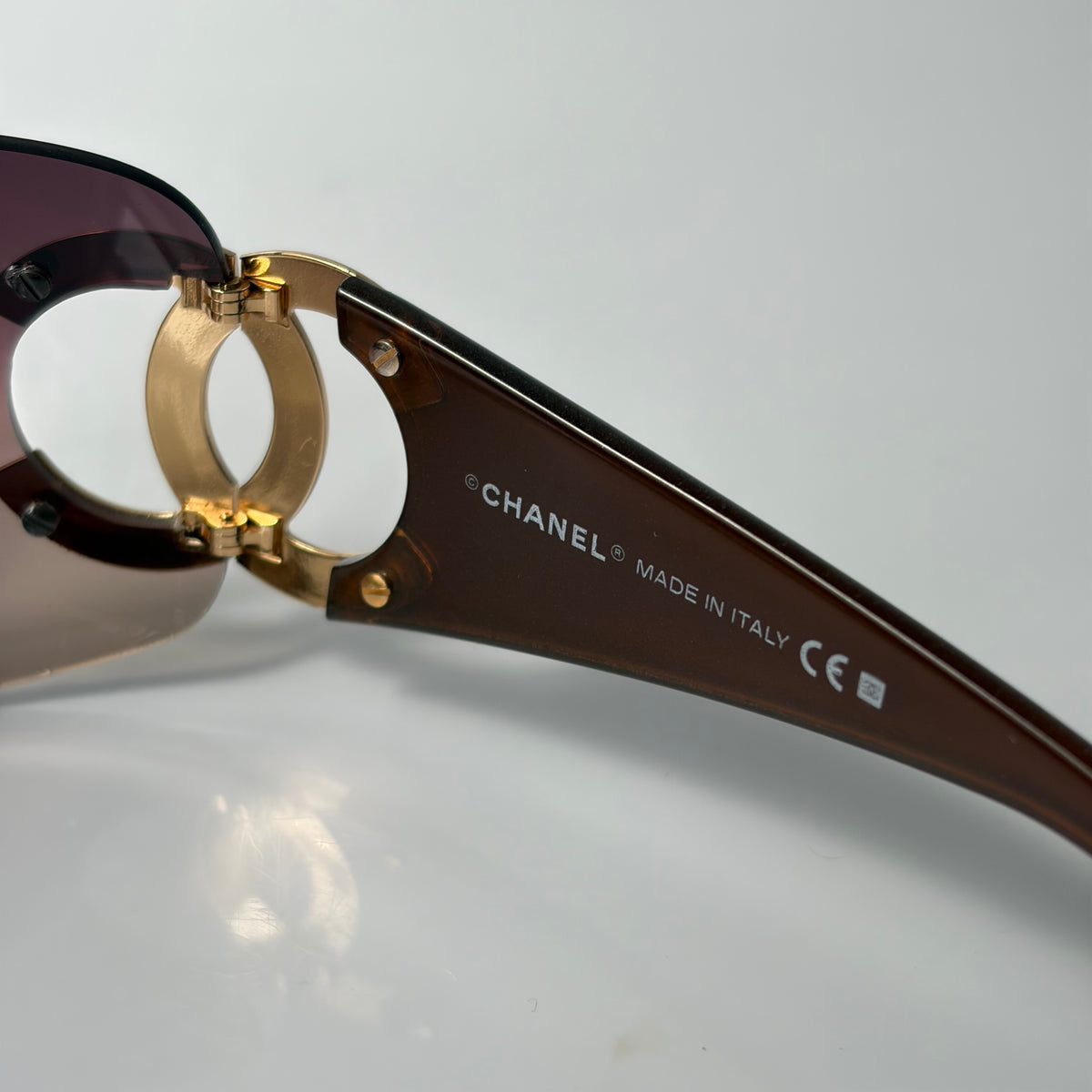 Chanel 5125 Golden Logo Sunglasses