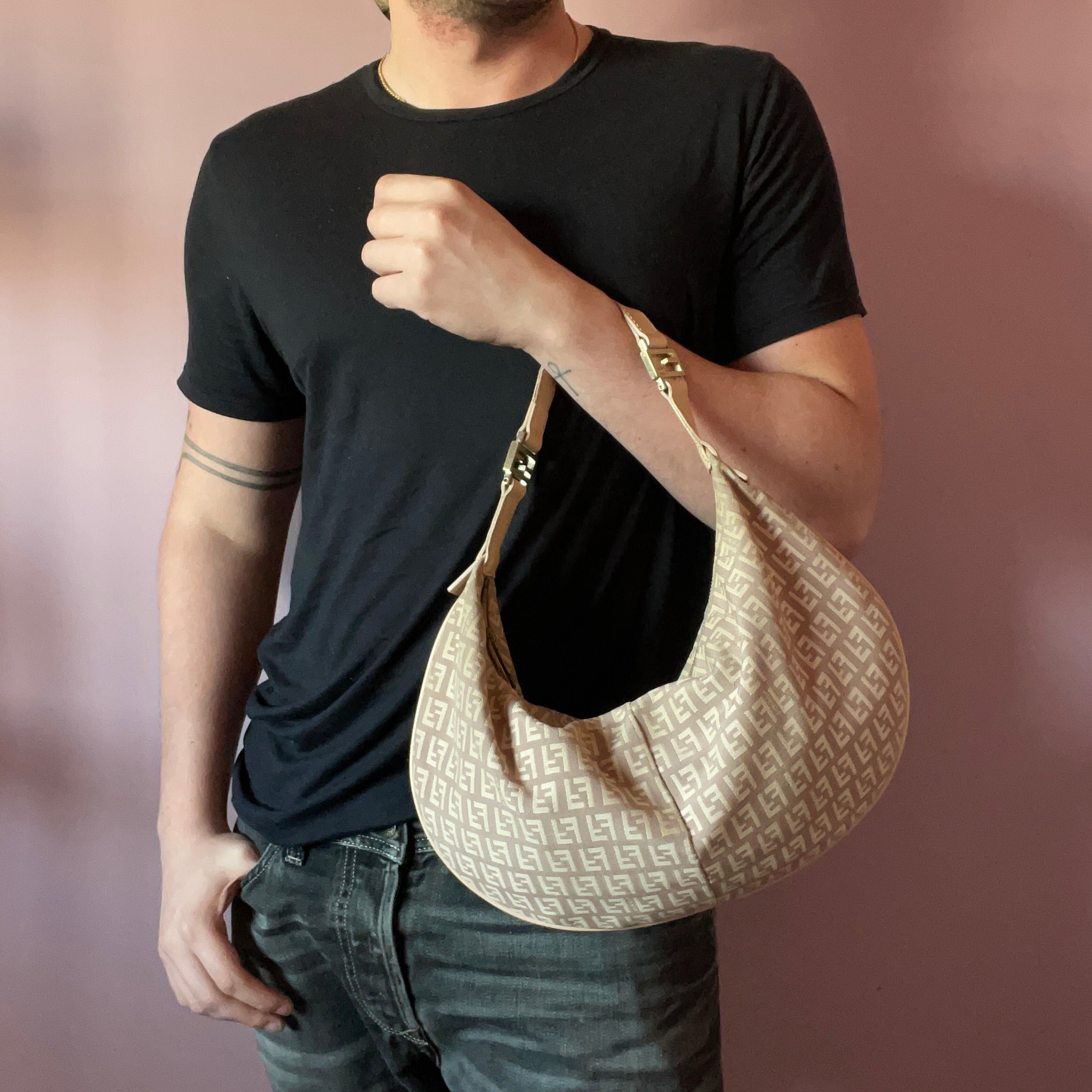 Fendi Croissant Monogram Bag