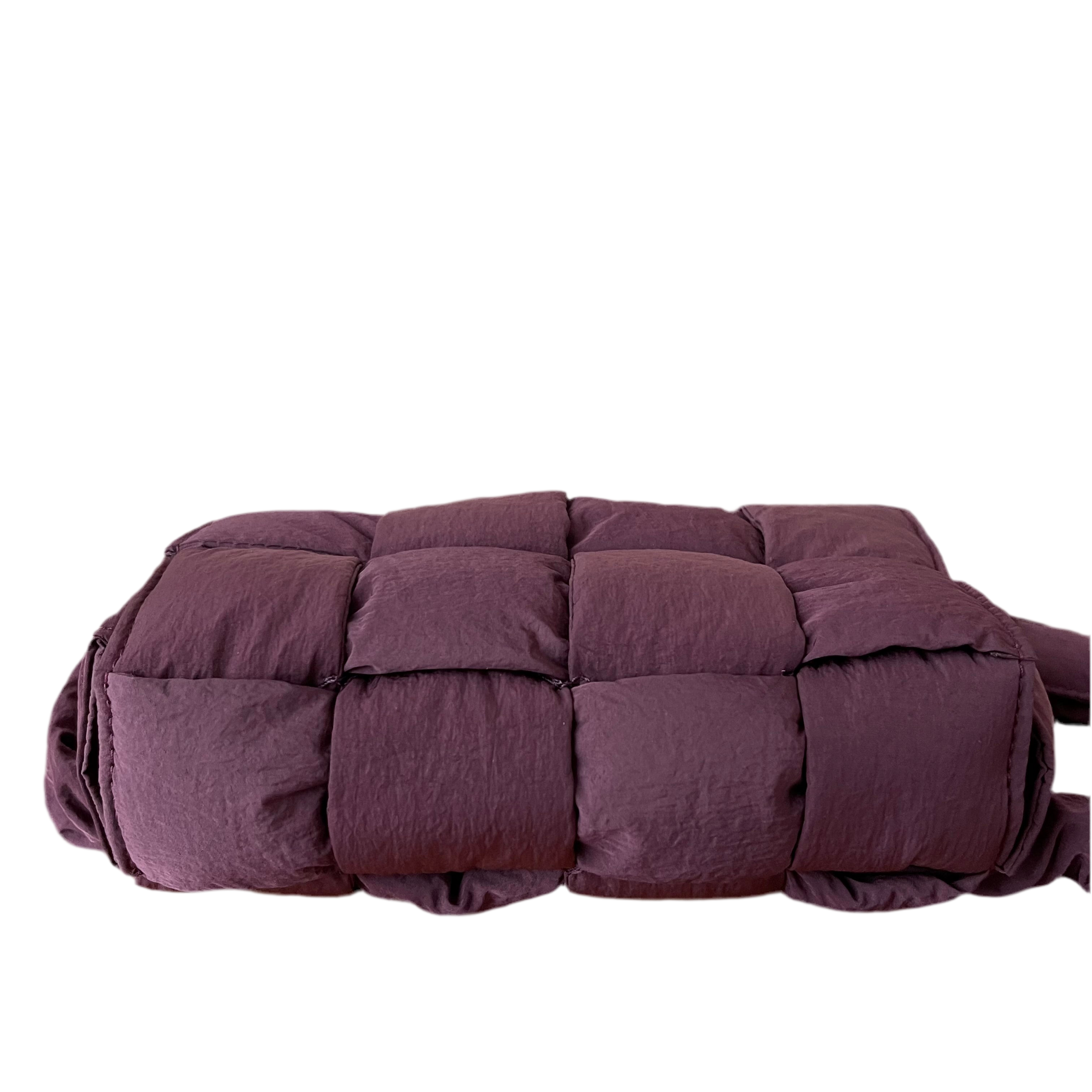 Bottega Veneta Purple Padded Tech Cassette