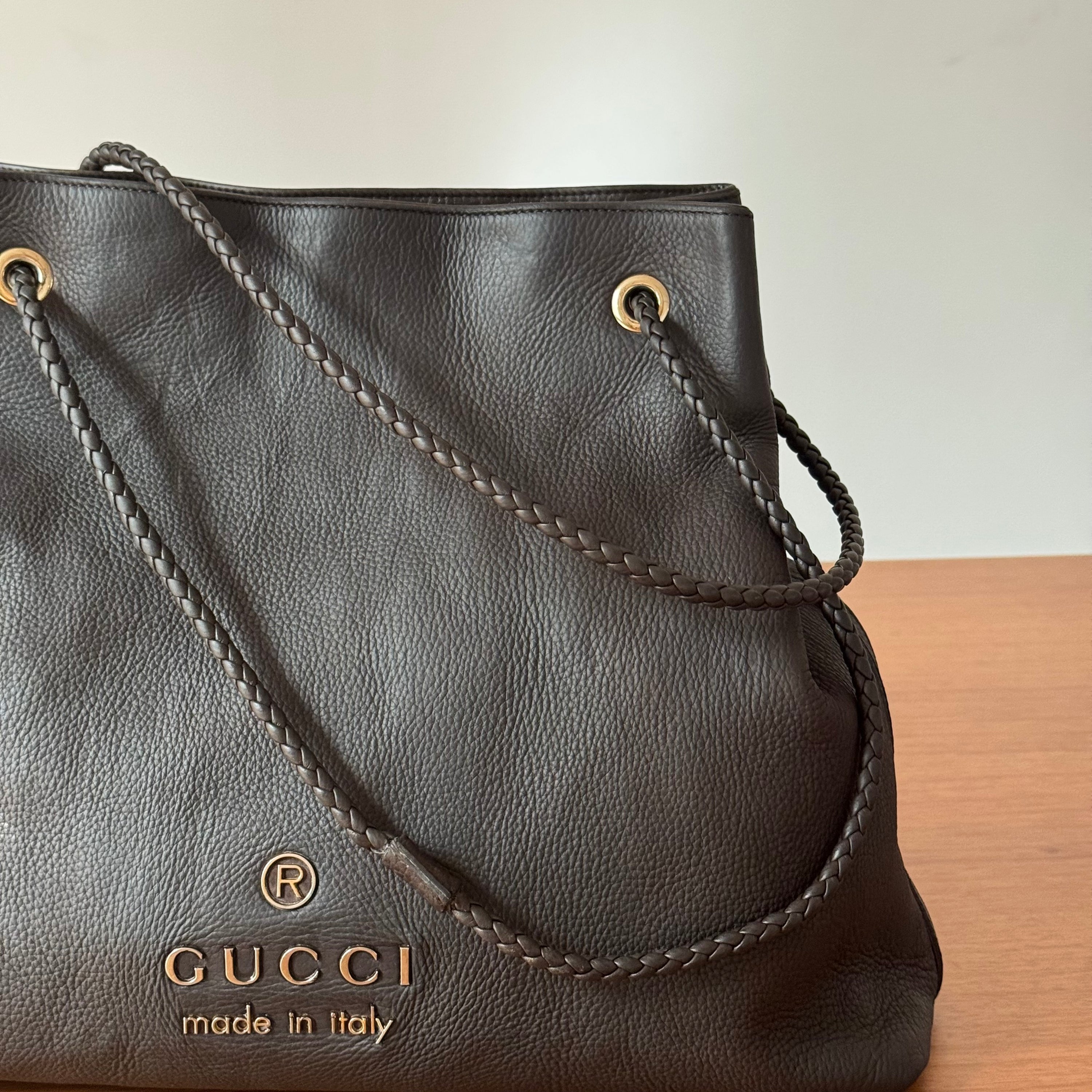 Gucci Gifford Brown Tote Bag