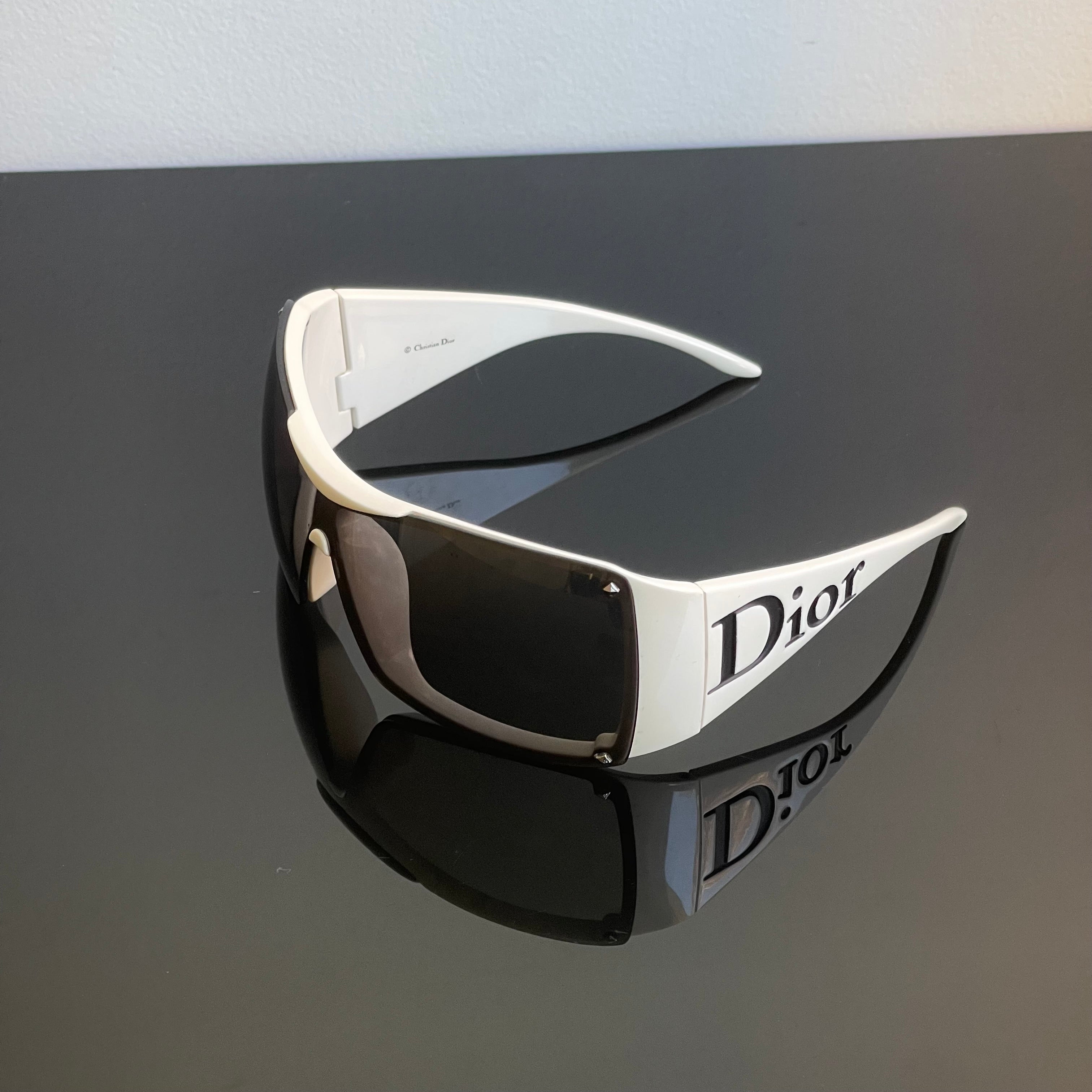 Christian Dior Overshine 2 White Sunglasses