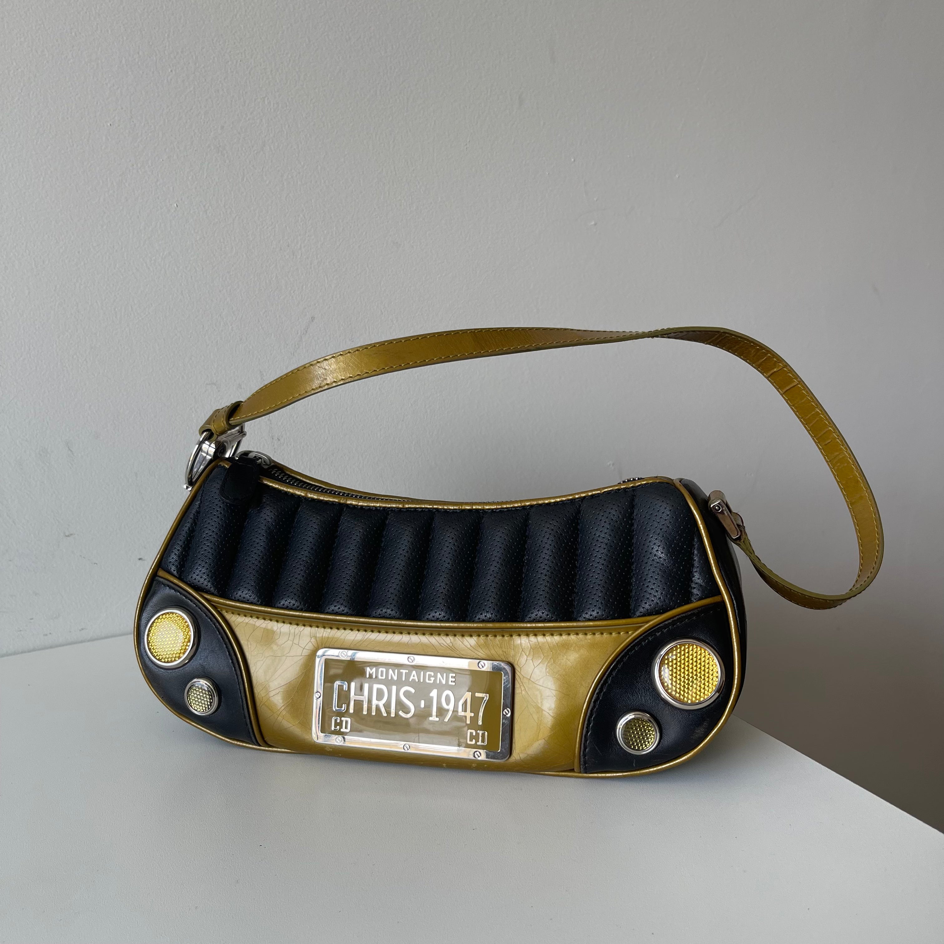 Dior Cadillac Yellow Bag – seffvintage