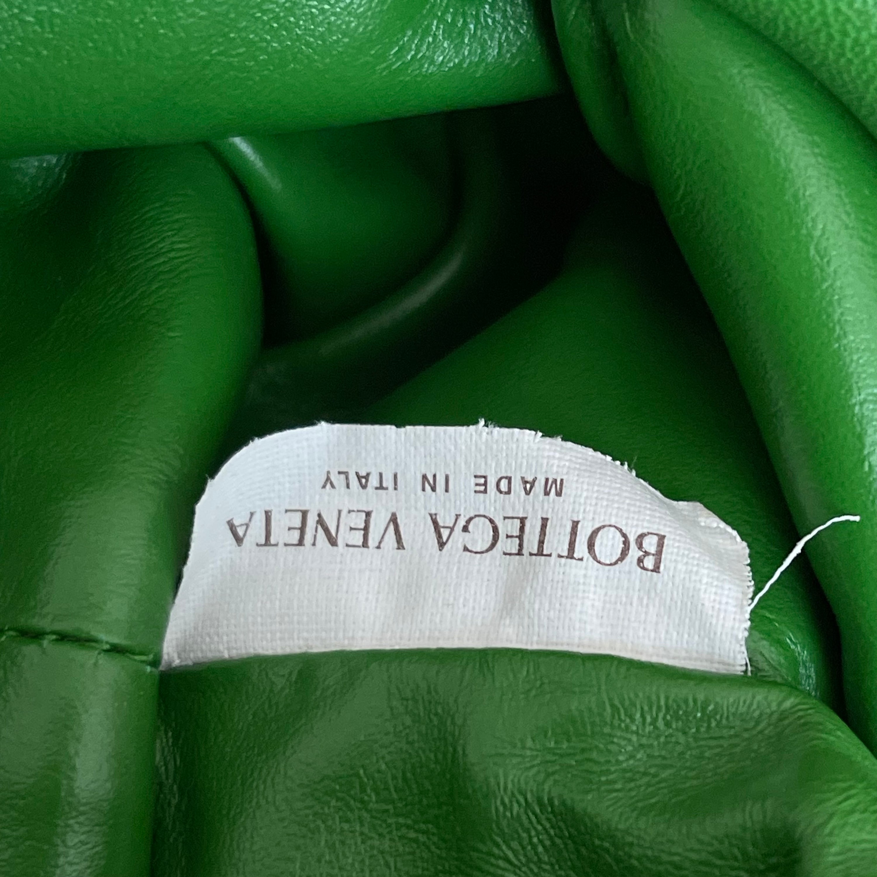 Bottega Veneta Mini Pouch Curly Raffia Effect Clutch Crossbody Bag