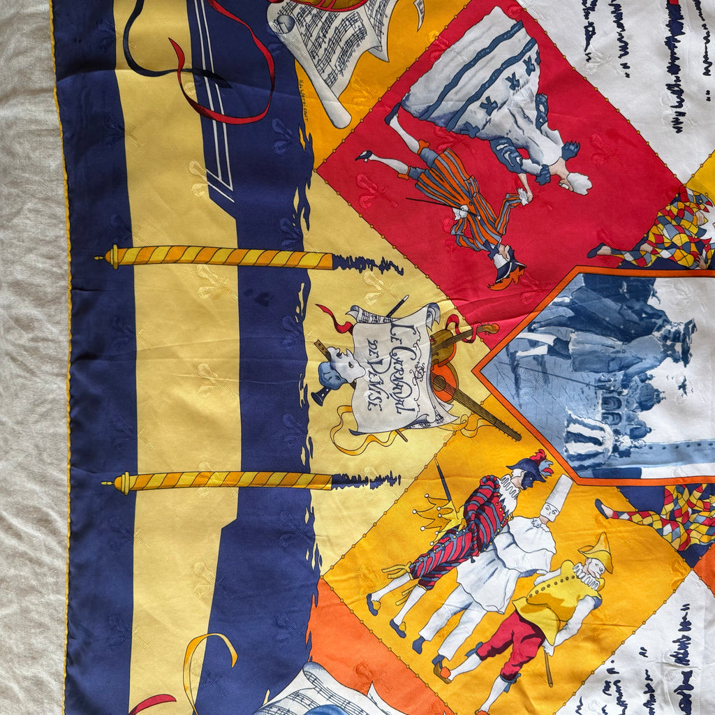 Hermès “Le Carnaval de Venise” Scarf