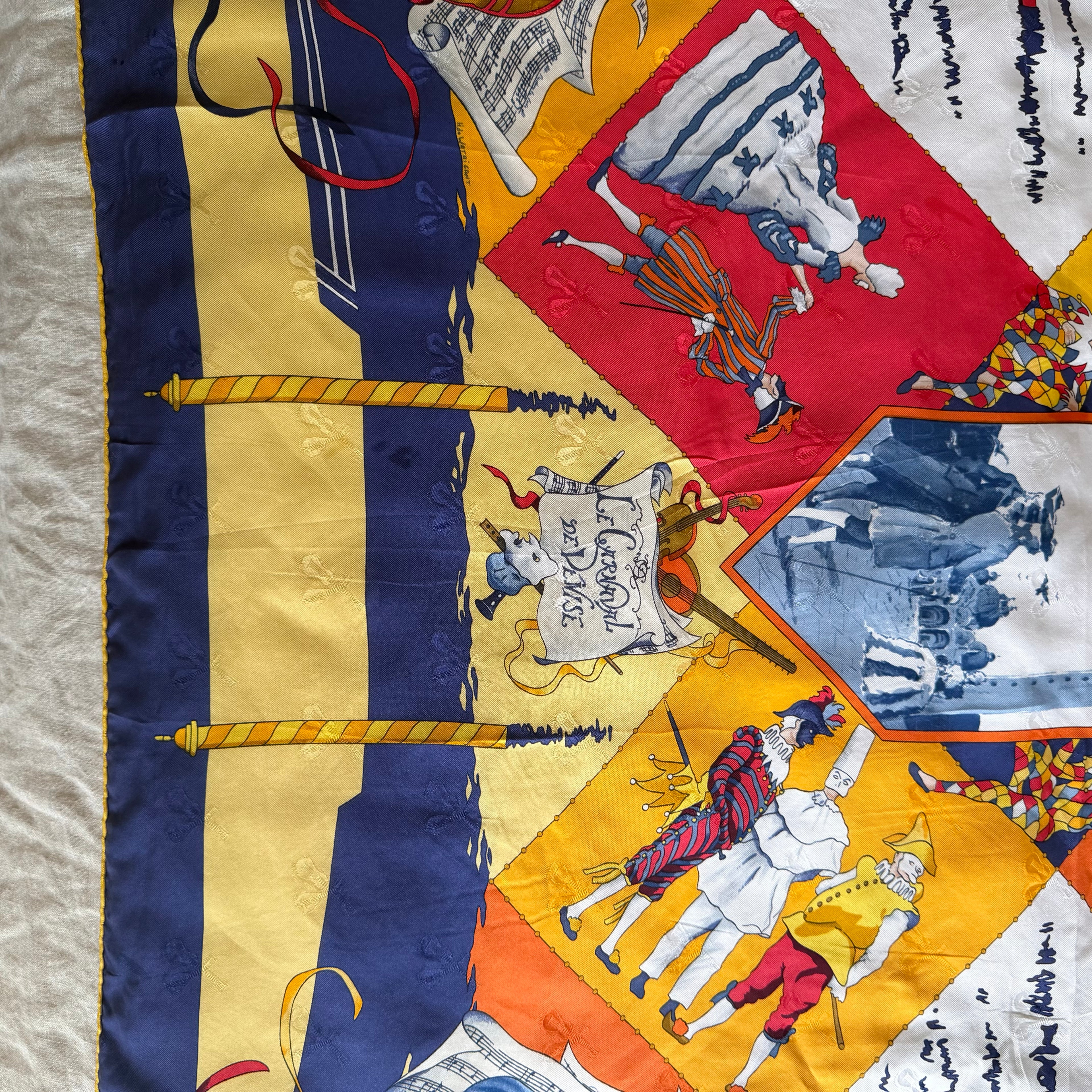 Hermès “Le Carnaval de Venise” Scarf