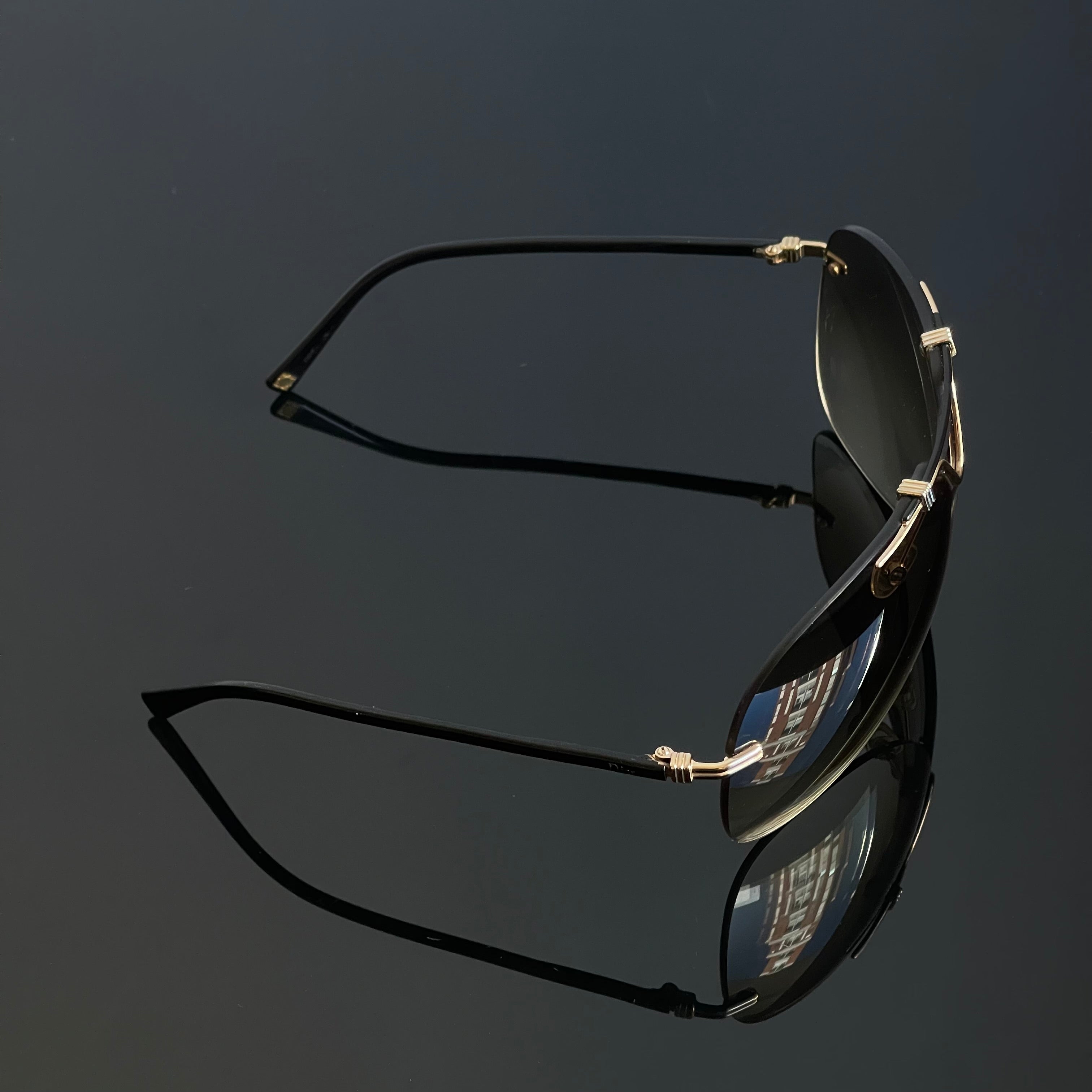 Christian Dior 90s Aviador Mask Sunglasses