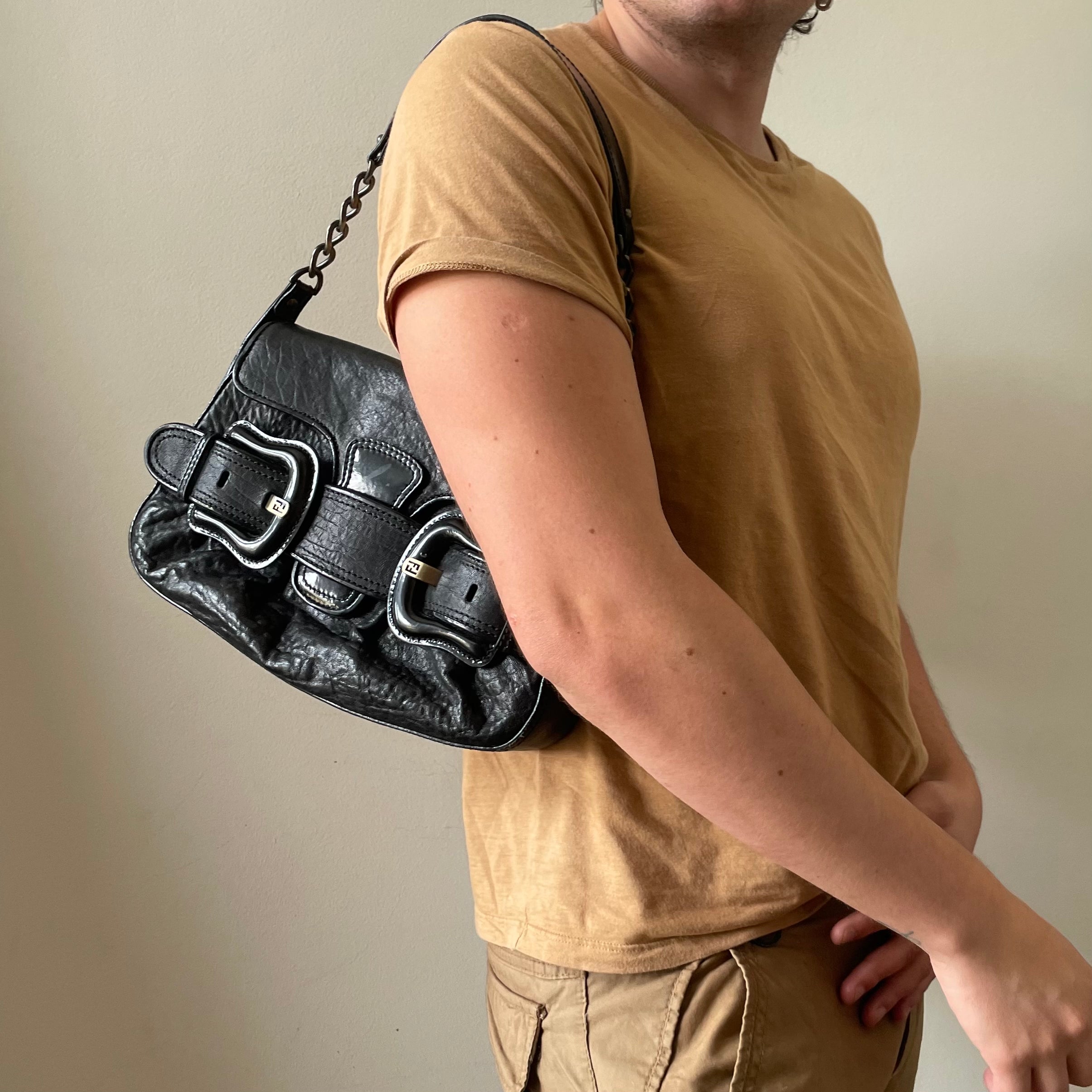 Fendi Buckle Baguette